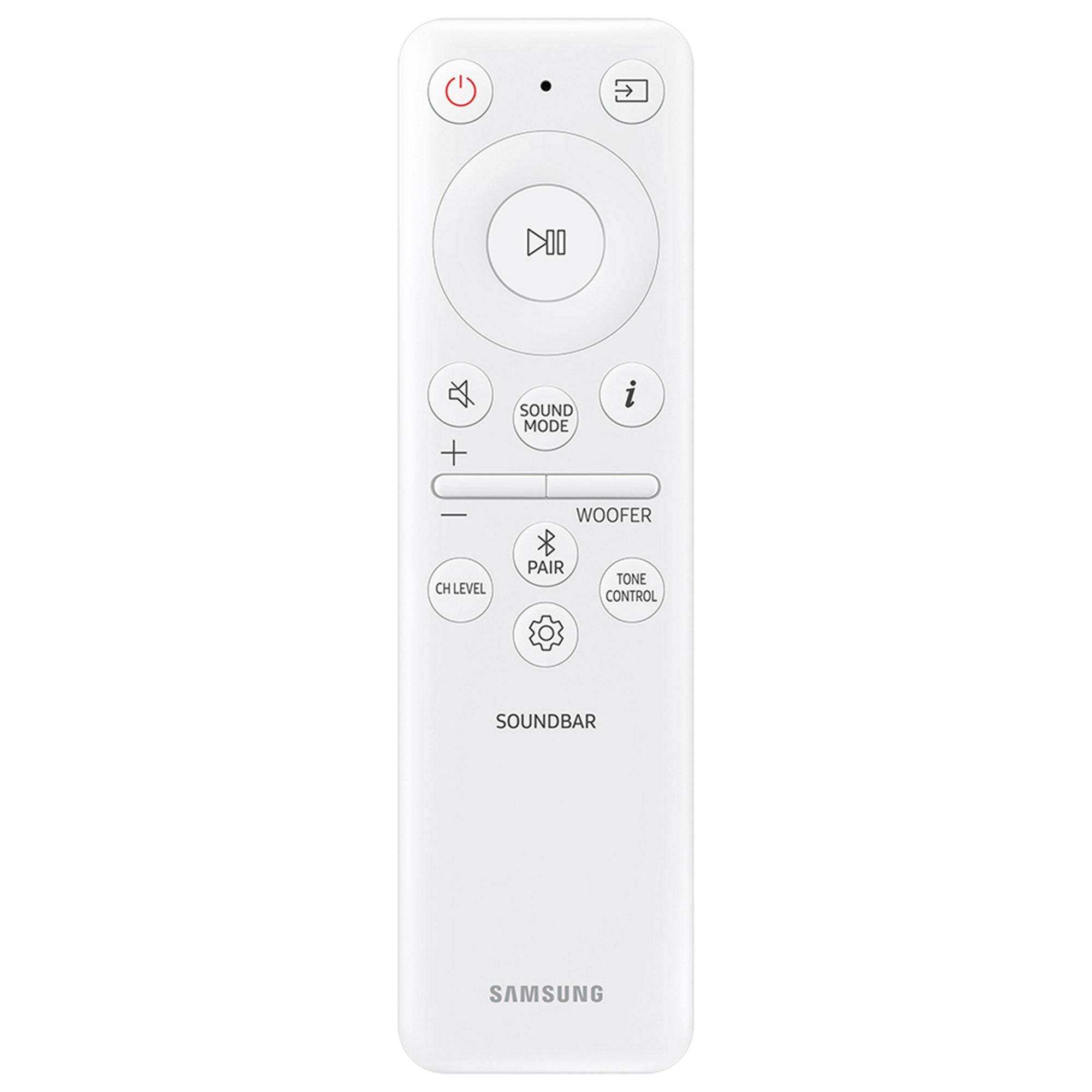 Samsung HW-S801D/XU 3.1.2ch Soundbar with Slimline Wireless Subwoofer - White thumbnail image