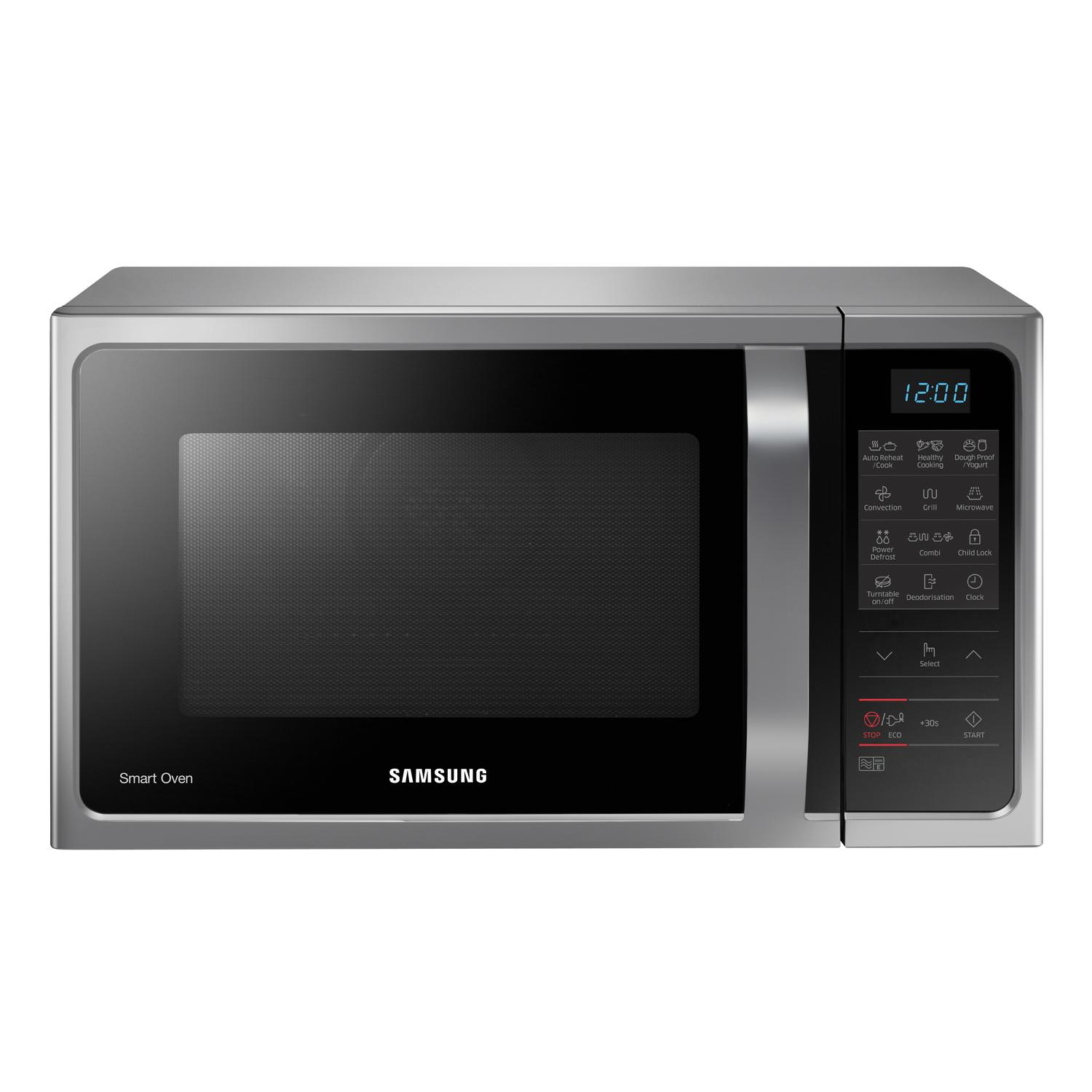 Samsung MC28H5013AS/EU 28 Litres Convection Microwave Oven - Silver thumbnail image
