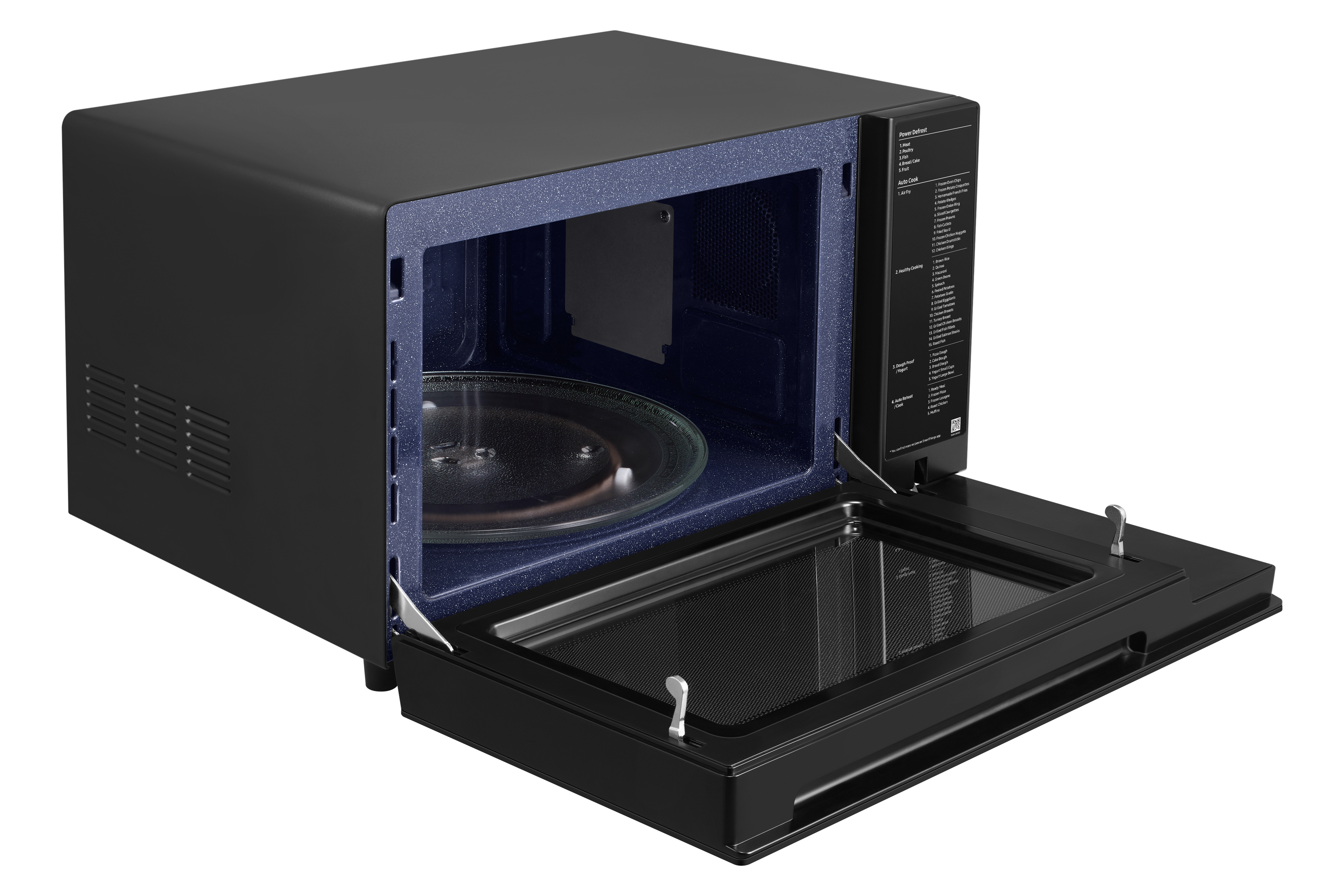 Samsung MC32DG7646CKE3 32L All-In-One Combi Microwave Oven with Air Fry - Black thumbnail image