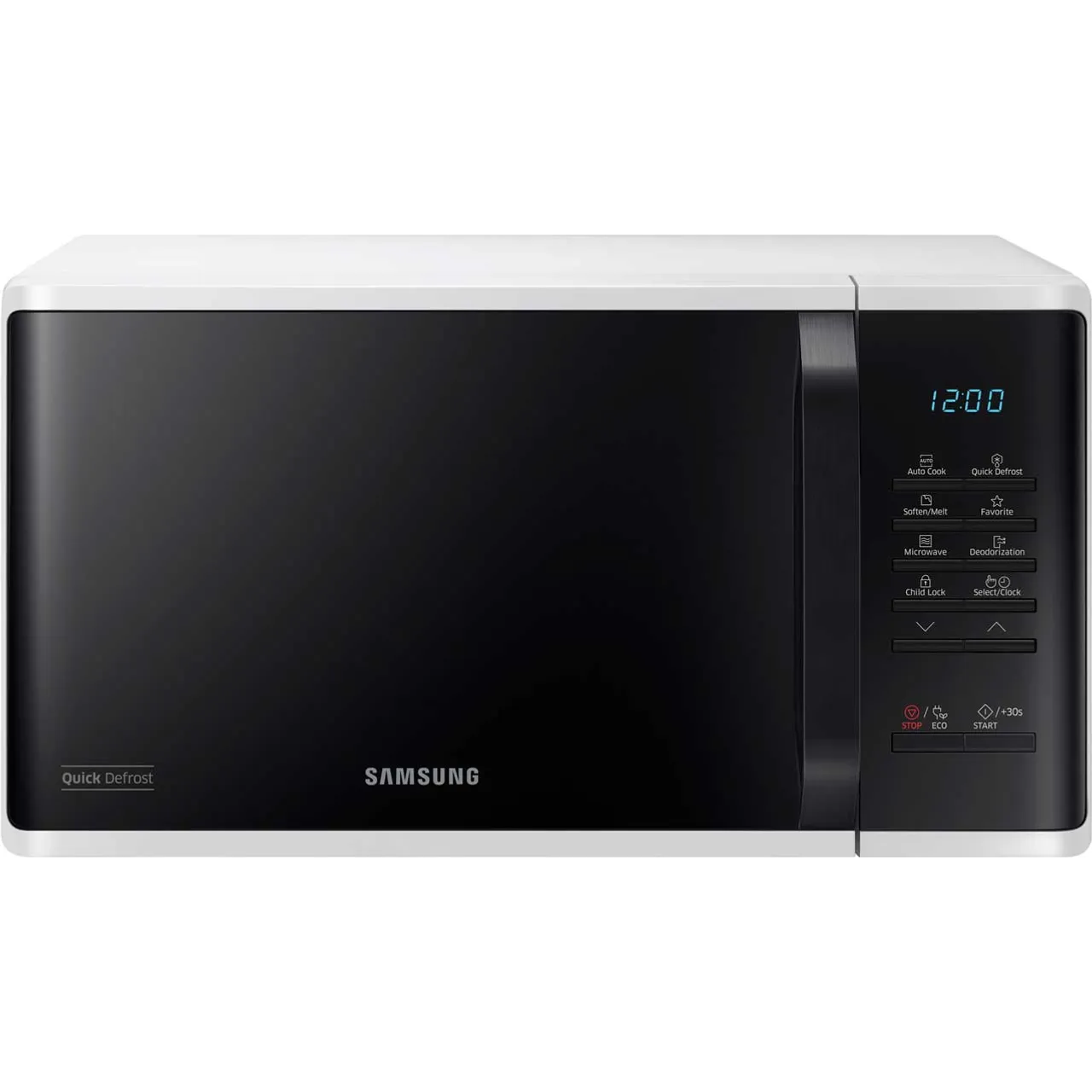 Samsung MS23K3513AW Solo Microwave Oven with Triple Distribution System - White thumbnail image