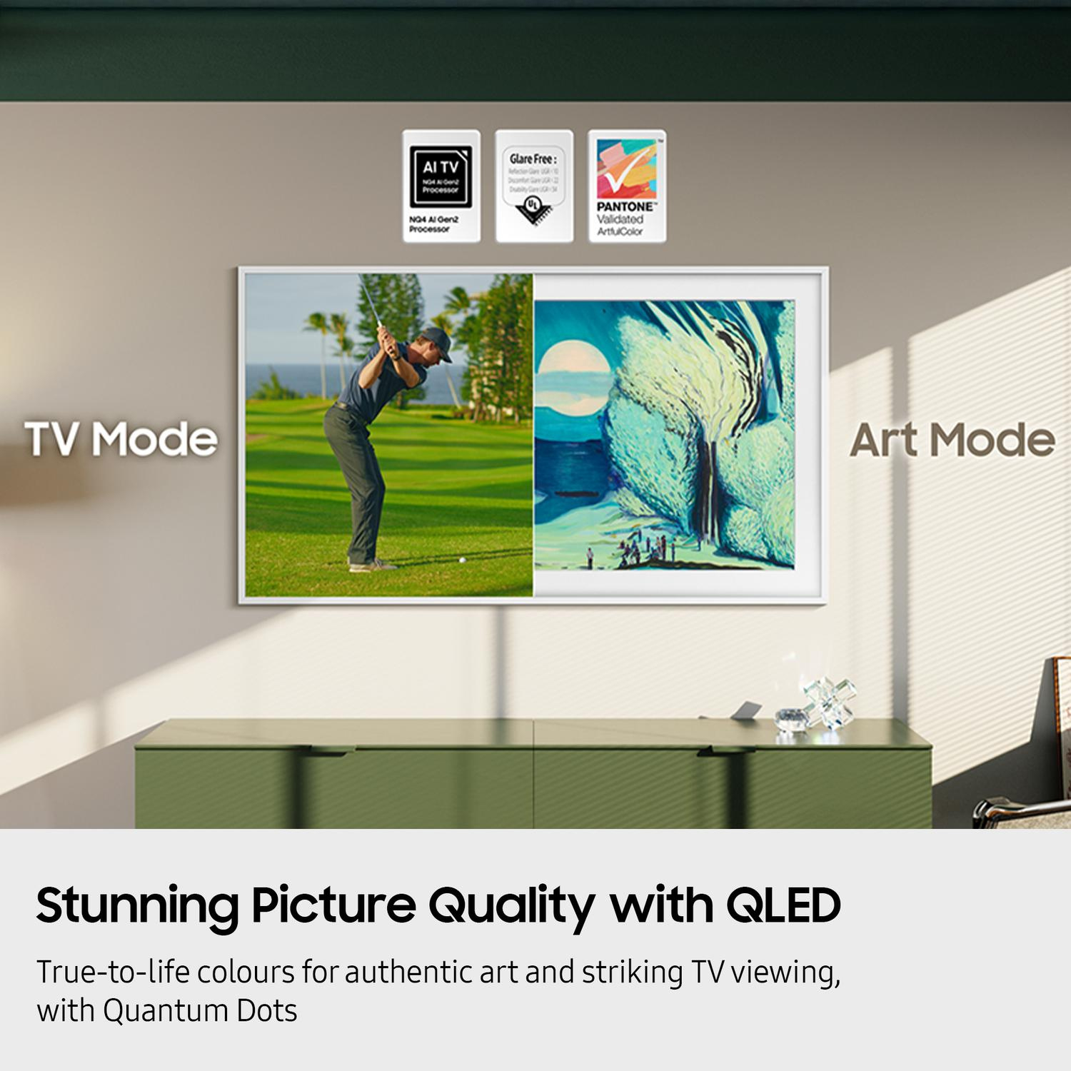 Samsung QE65LS03FAUXXU 65" 4K The Frame QLED Art Mode Smart TV thumbnail image