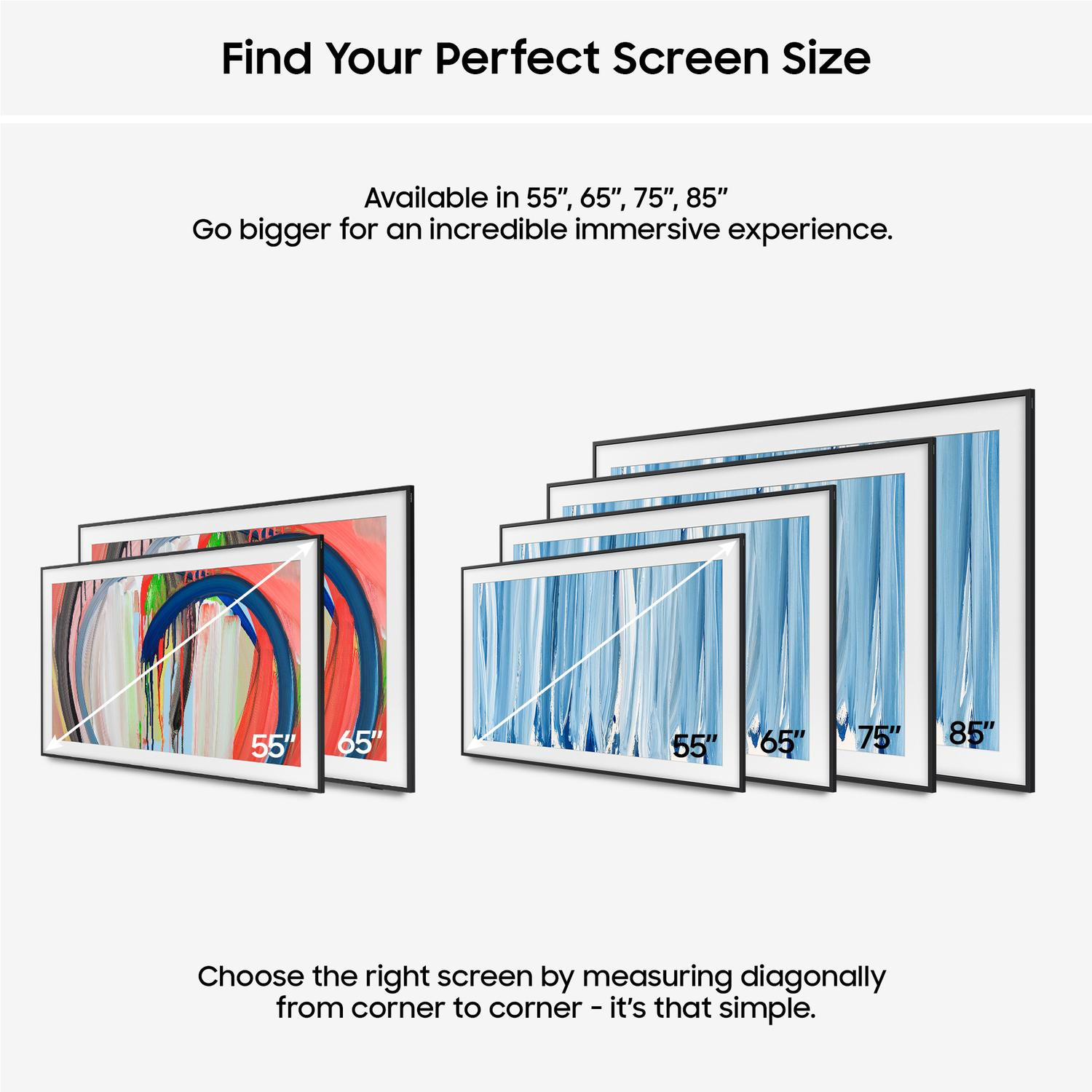 Samsung QE55LS03HWUXXU 55" 4K The Frame Pro Neo QLED 4K Vision AI Smart TV Art Mode & Wall Mount TV thumbnail image