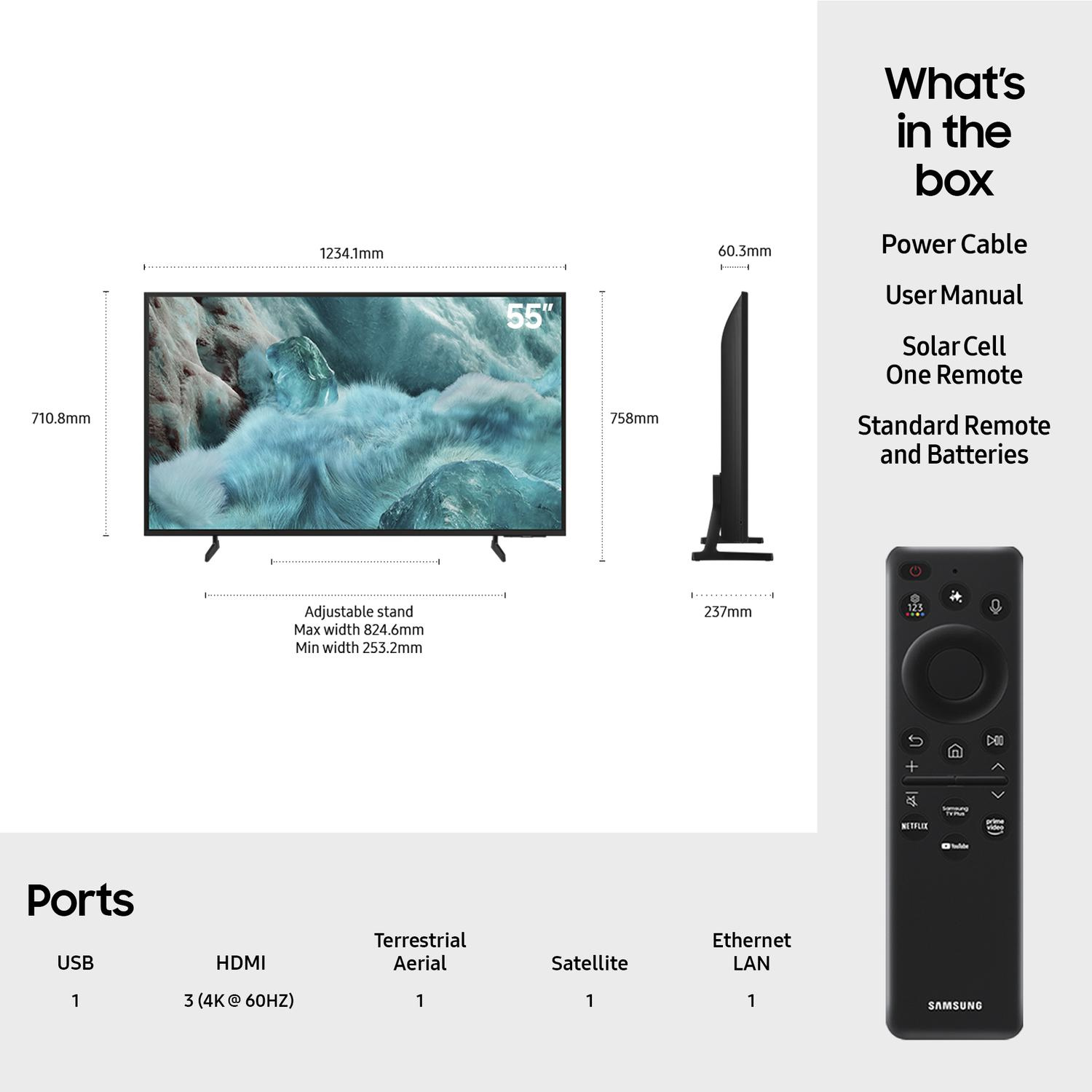 Samsung QE55Q7F2AUXXU 55" 4K QLED AI Smart TV thumbnail image