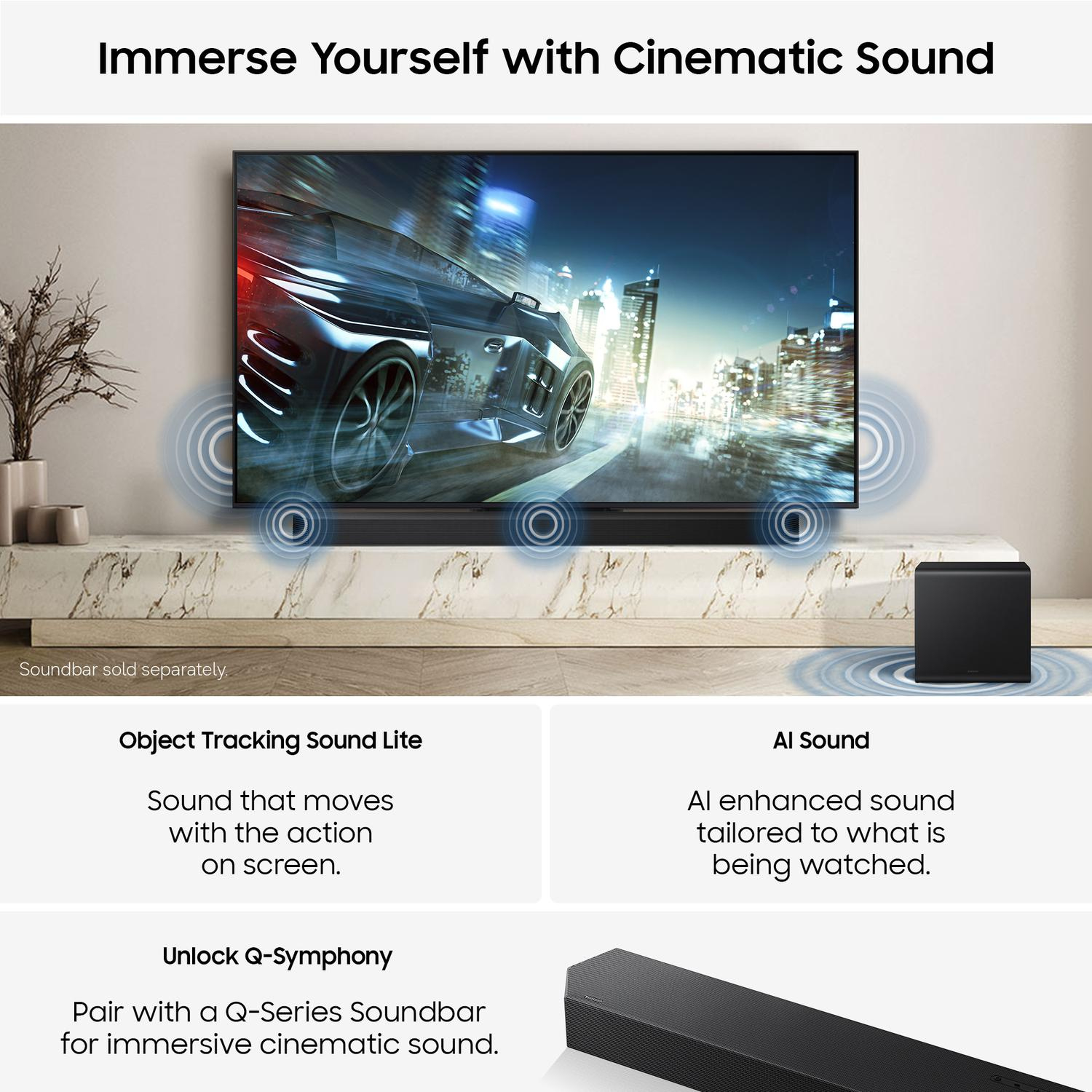 Samsung QE55QN73HAUXXU 55" 4K Neo QLED Vision AI Smart TV thumbnail image