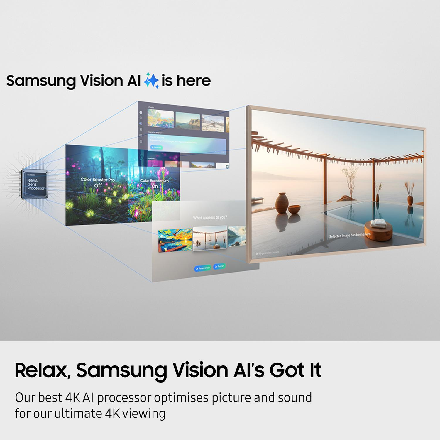 Samsung QE65LS03FWUXXU 65" 4K Neo QLED The Frame Pro TV thumbnail image
