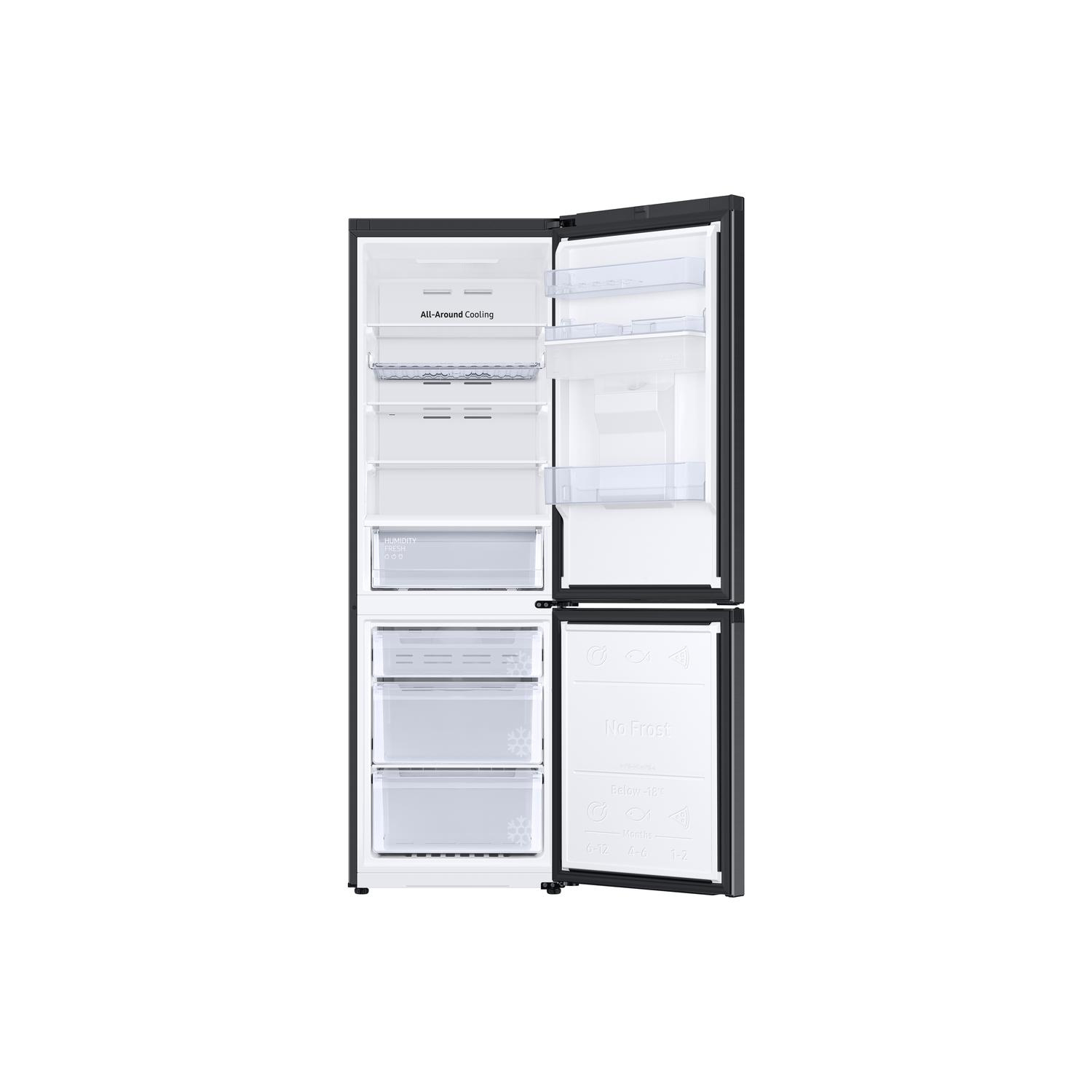 Samsung RB34C632EBN/EU 59.5cm 60/40 Frost Free Fridge Freezer - Black thumbnail image