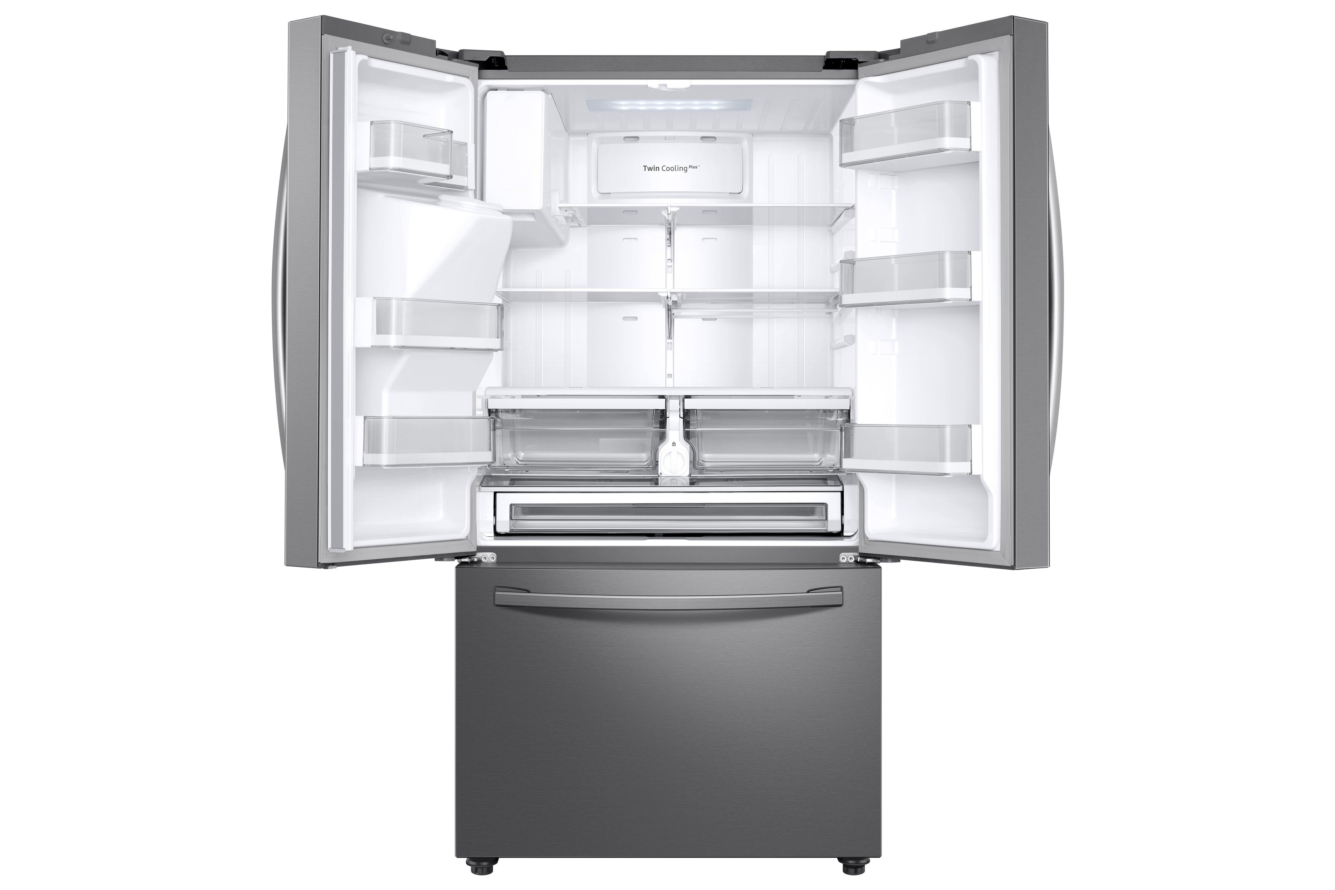 Samsung RF23R62E3SREU 90.8cm 60/40 French Style Frost Free Fridge Freezer - Real Stainless thumbnail image
