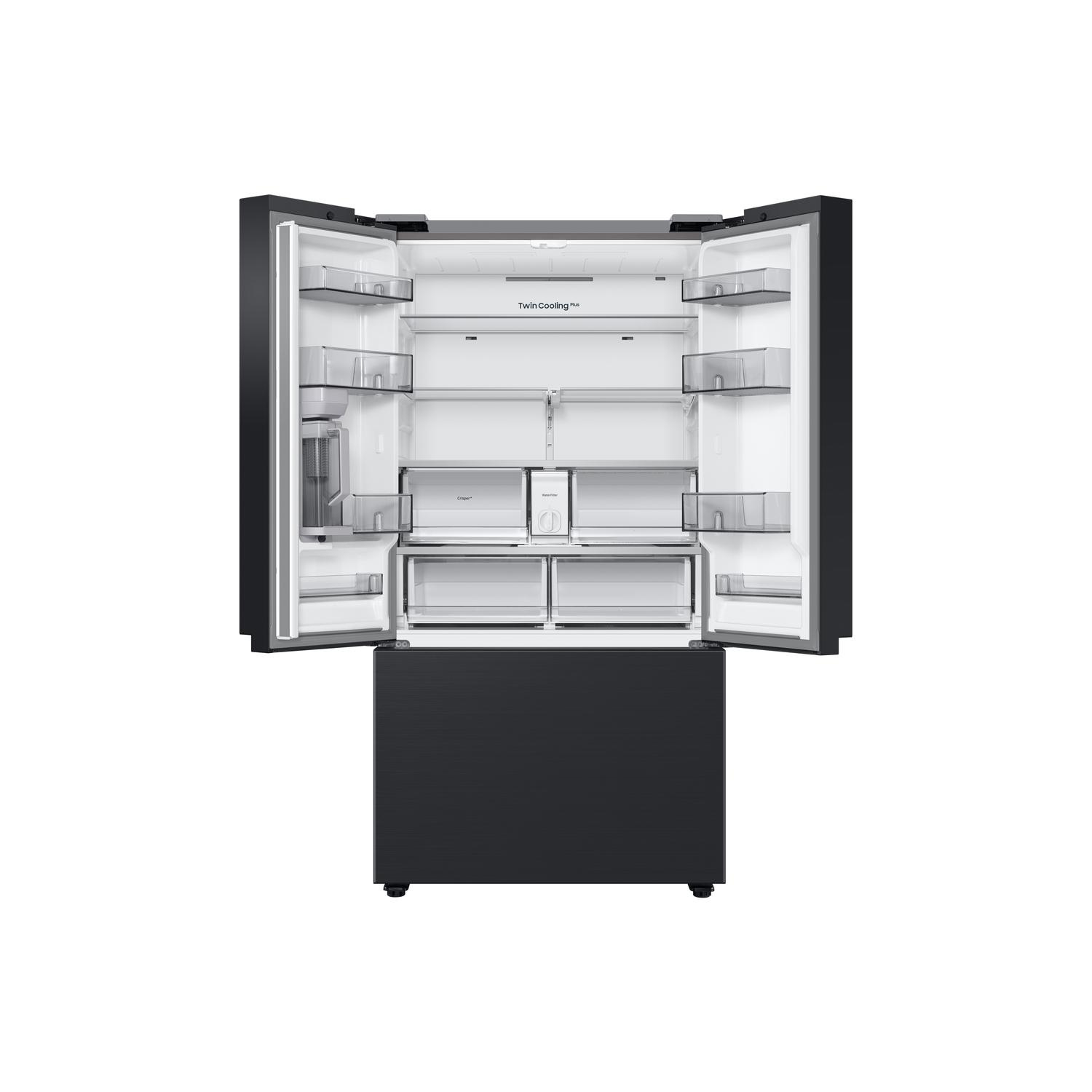 Samsung RF24BB620EB1EU 90.8cm 70/30 Total No Frost American Fridge Freezer - Black thumbnail image