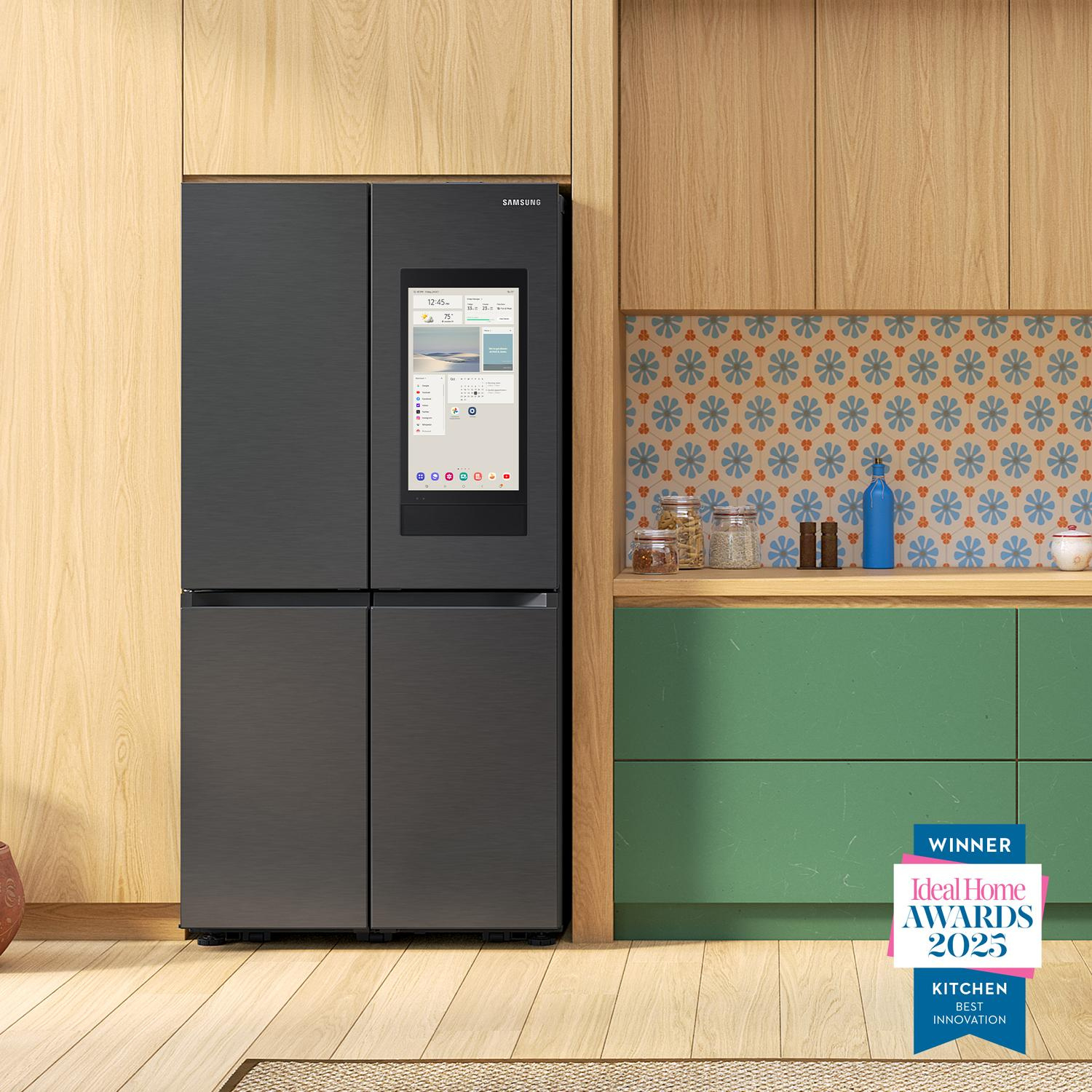 Samsung RF65DG9H0EB1EU 91.2cm 60/40 Total No Frost American Fridge Freezer - Black thumbnail image