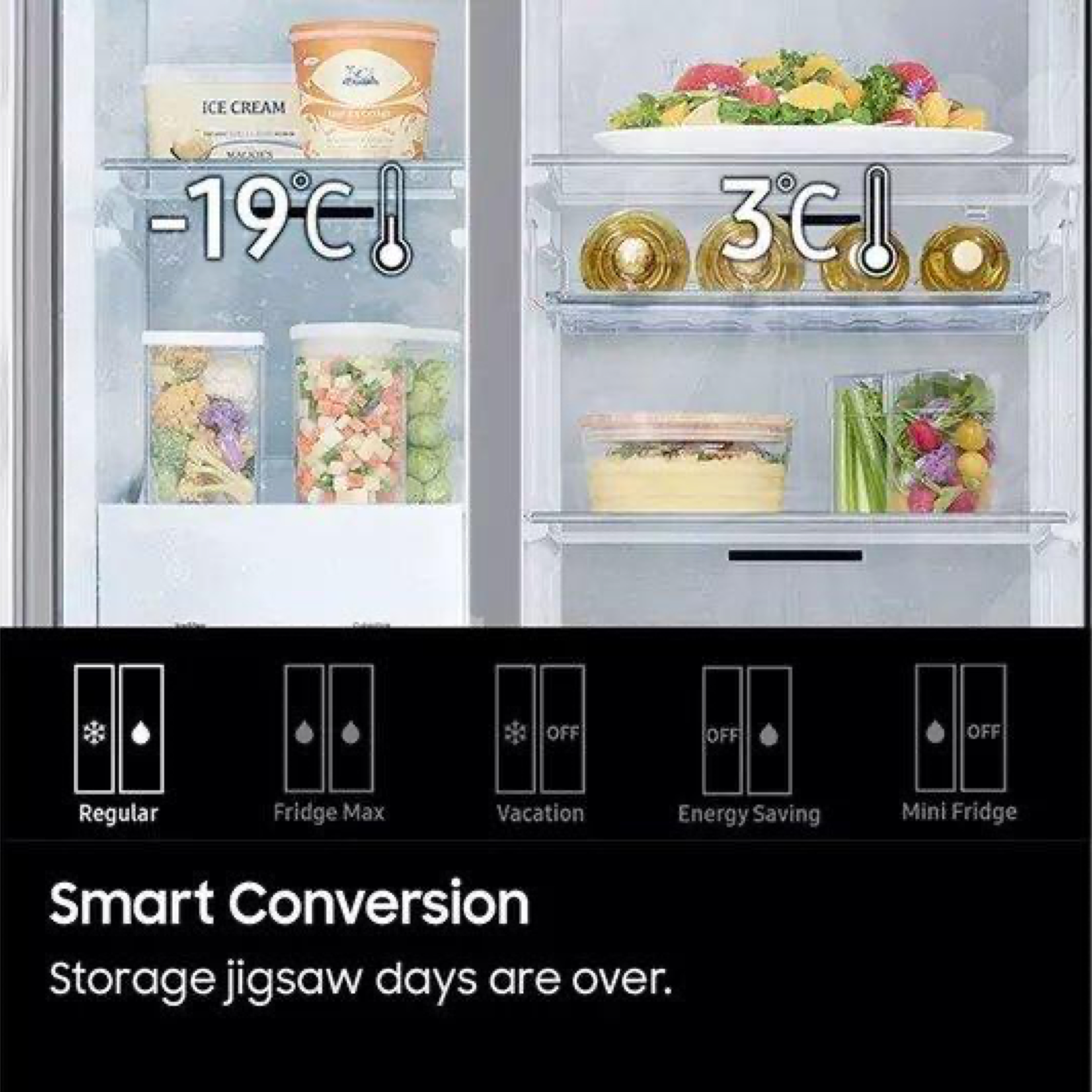 Samsung Series 7 SpaceMax&trade; RS67A8811B1/EU American-Style  Fridge Freezer - Black DOI thumbnail image