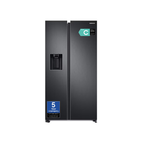Samsung Series 8 SpaceMax&trade; RS68A884CB1/EU American-Style Smart Fridge Freezer - Black Stainless thumbnail image