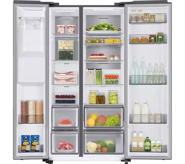 Samsung Series 8 SpaceMax&trade; RS68A884CSL/EU American-Style Smart Fridge Freezer - Aluminium thumbnail image