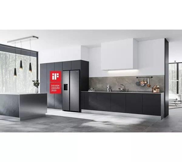 Samsung Series 8 SpaceMax&trade; RS68A884CSL/EU American-Style Smart Fridge Freezer - Aluminium thumbnail image