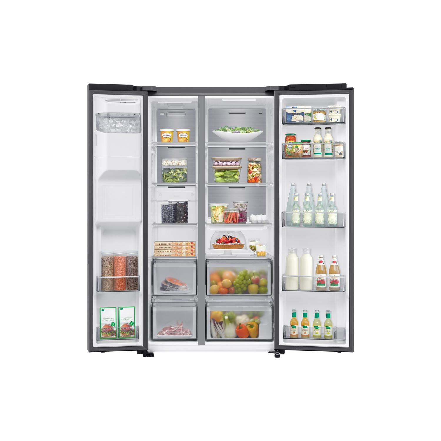Samsung RS70F64KDTEU 91.2cm 60/40 American Fridge Freezer - Silver thumbnail image