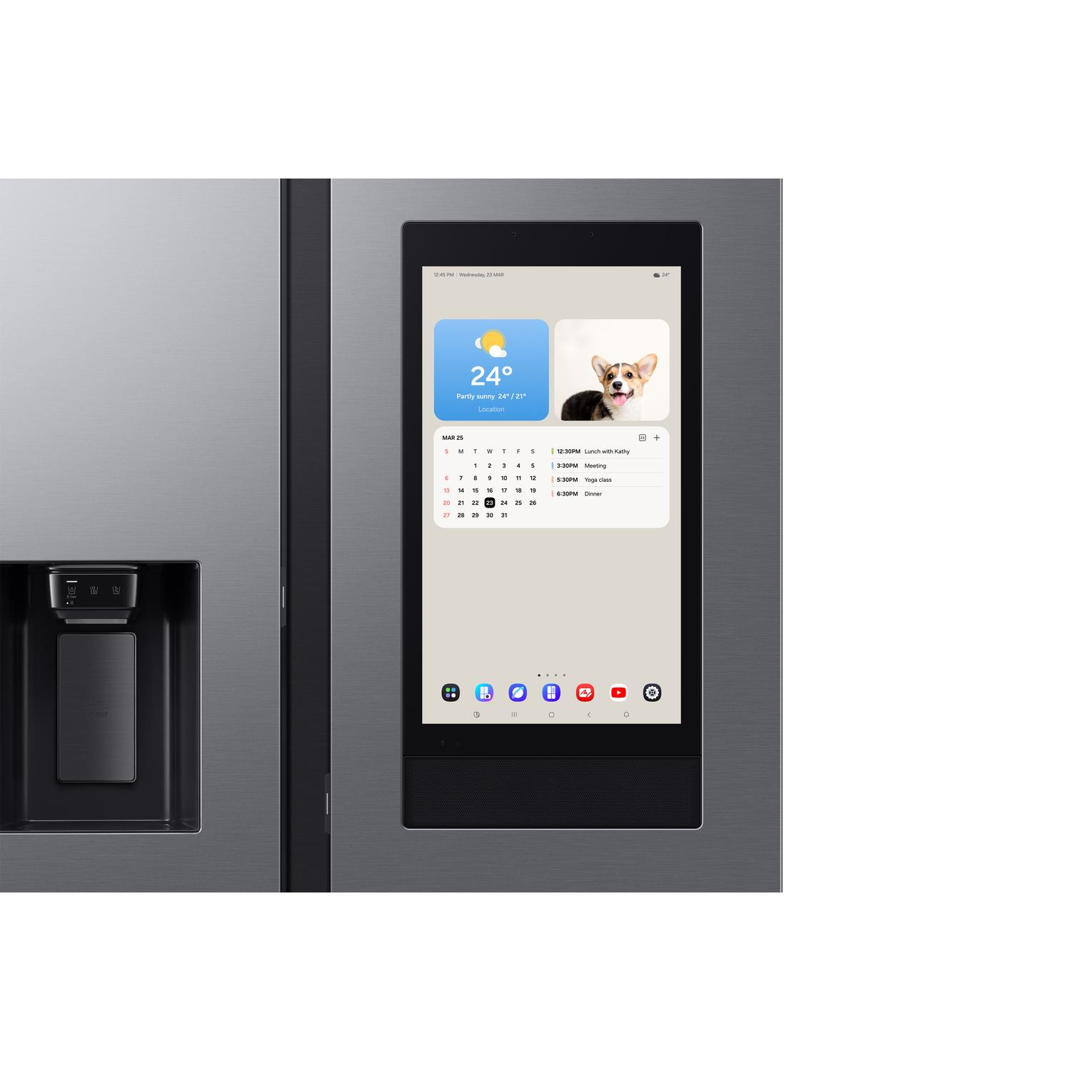 Samsung RS90F66BETEU 91.2cm 60/40  American Fridge Freezer - Silver thumbnail image