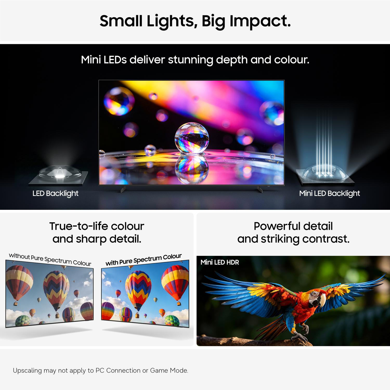 Samsung UE55M70HAKXXU 55" 4K Mini LED Vision AI Smart TV thumbnail image