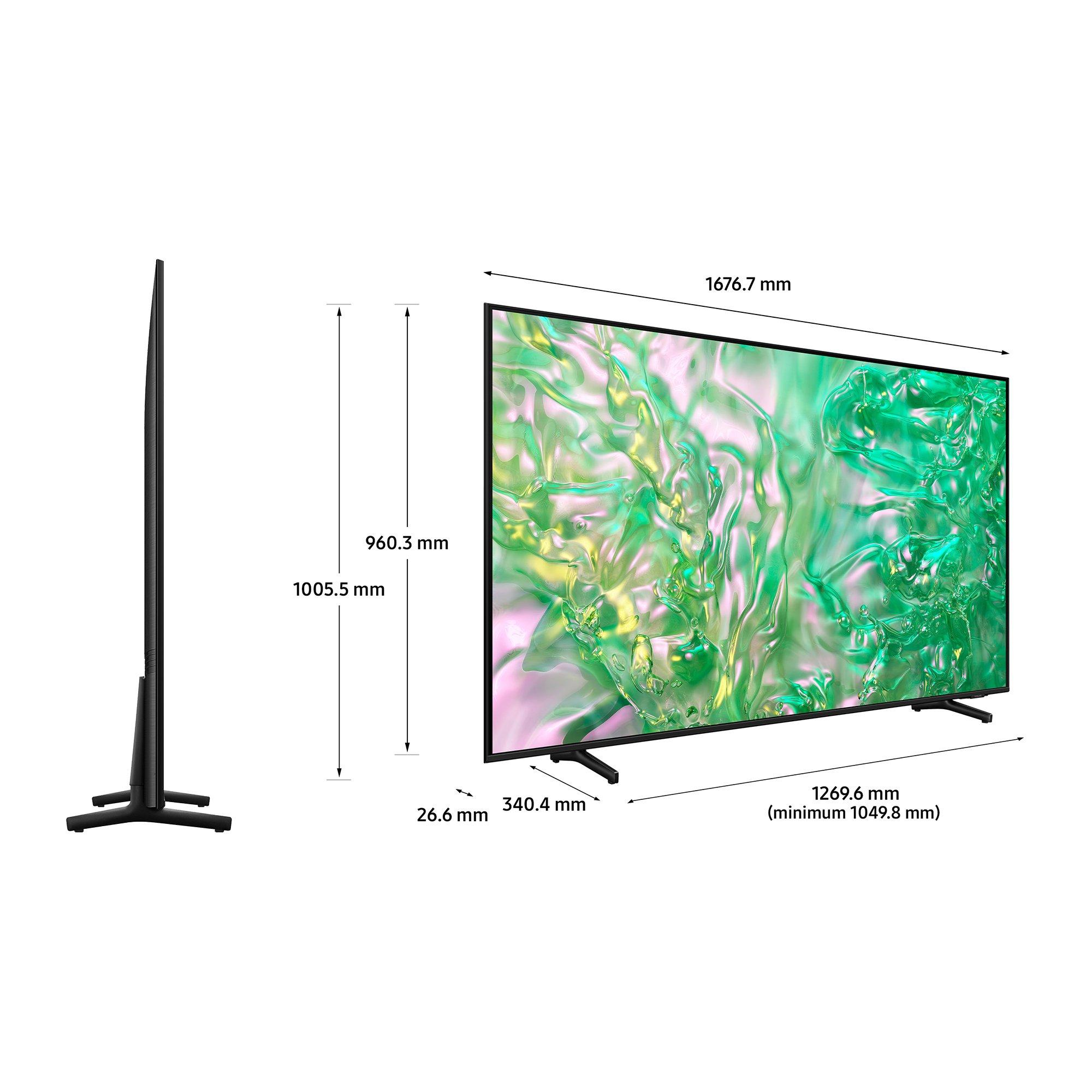 Samsung UE75DU8000KXXU 75" 4K Crystal UHD HDR Smart TV thumbnail image