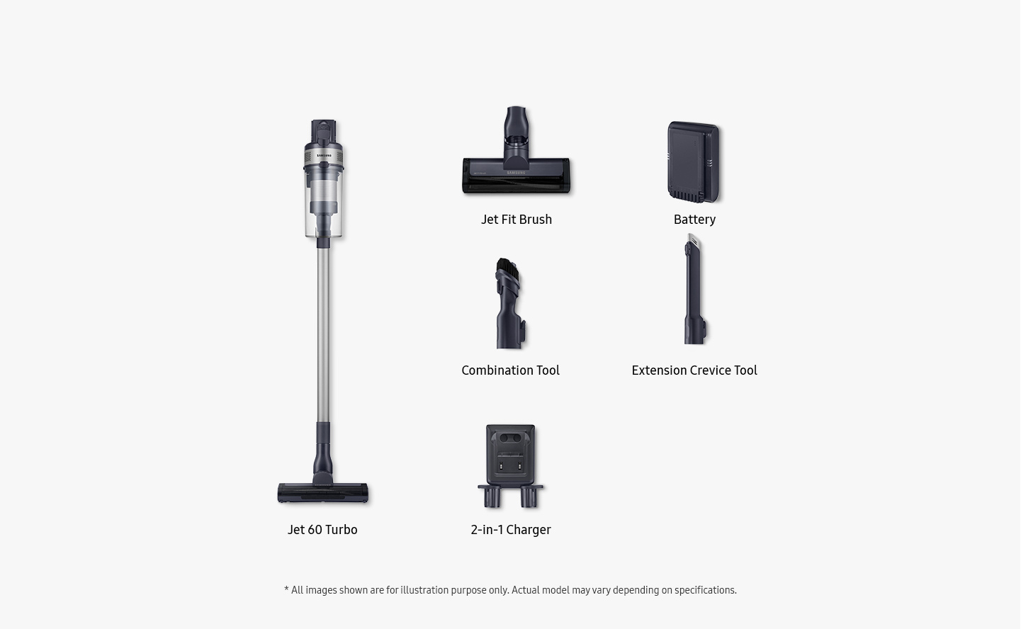 Samsung VS15A6031R4/EU  Jet 60 Turbo Cordless Stick Vacuum Cleaner - 40 Minutes Run Time - Teal Violet thumbnail image