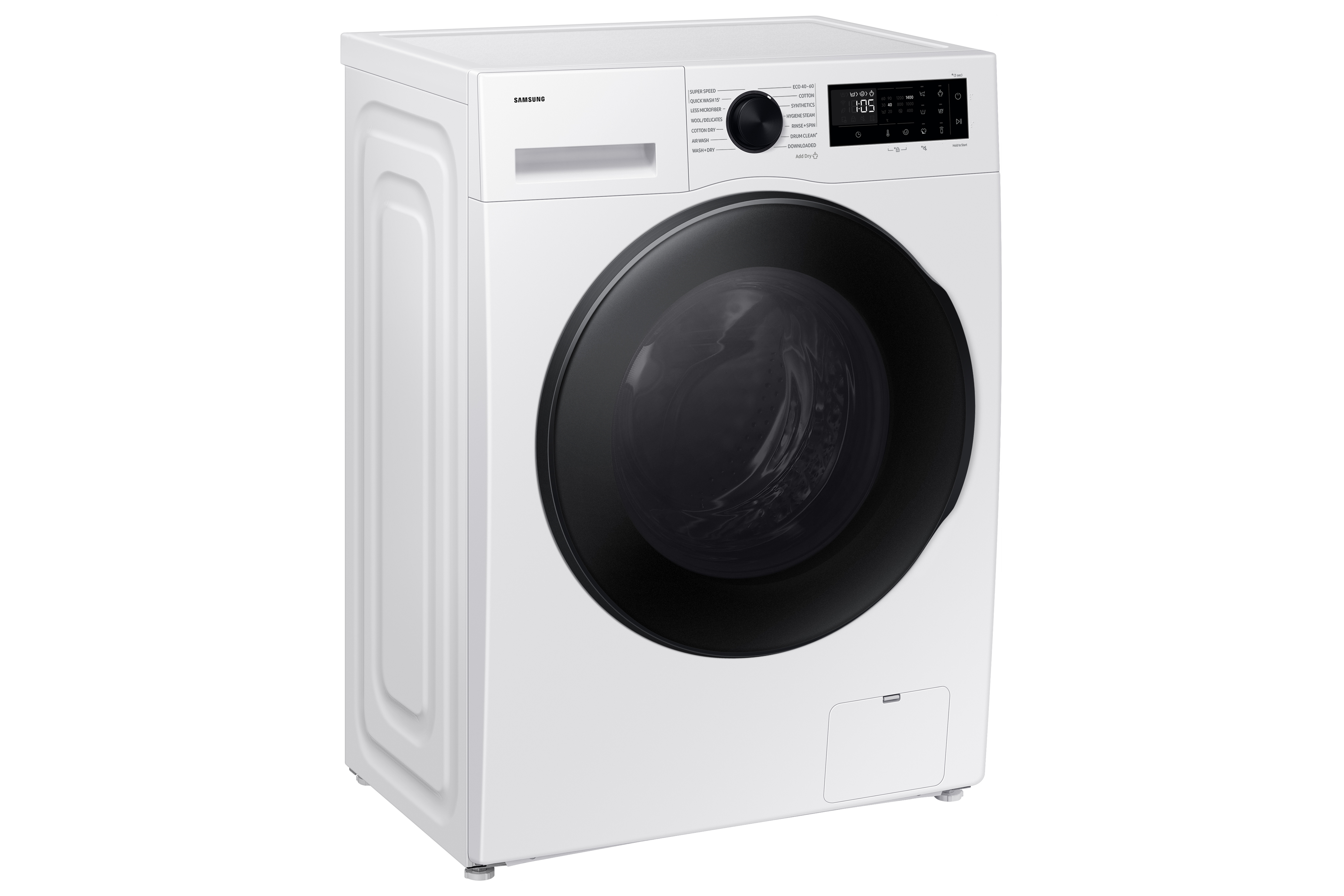 Samsung WD90DG5B15BEEU 9kg / 6kg 1400 Spin Washer Dryer - White thumbnail image