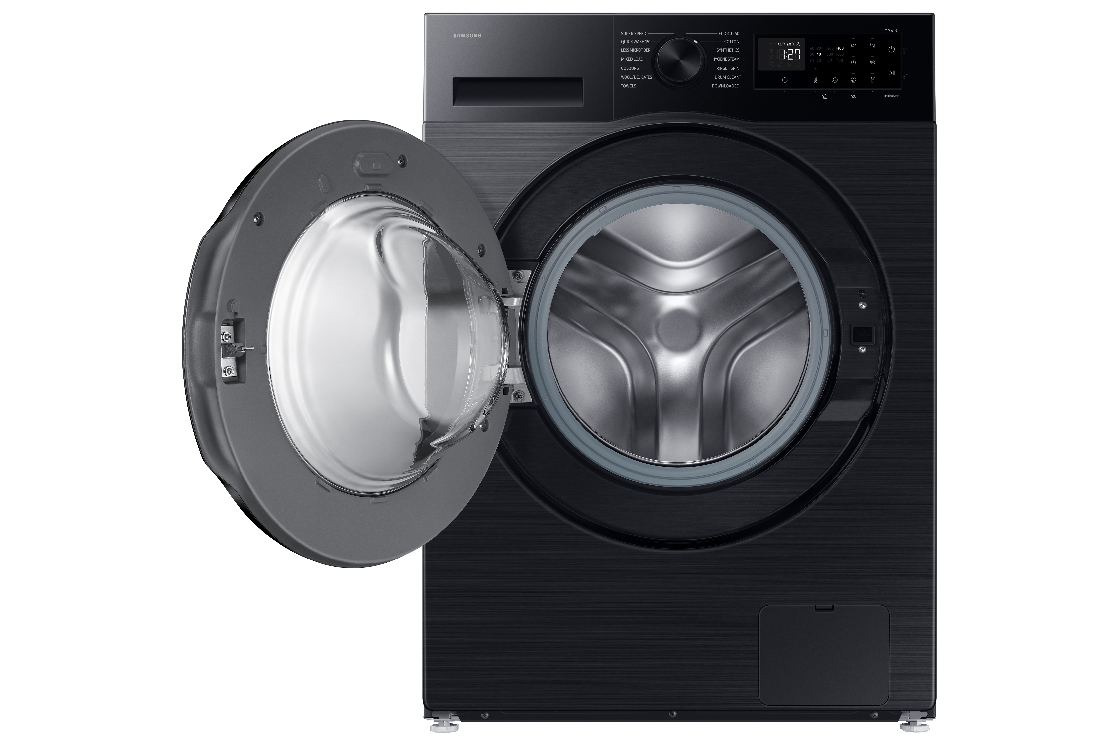 Samsung WW10FG5U34ABEU 10kg 1400 Spin Washing Machine - Black thumbnail image
