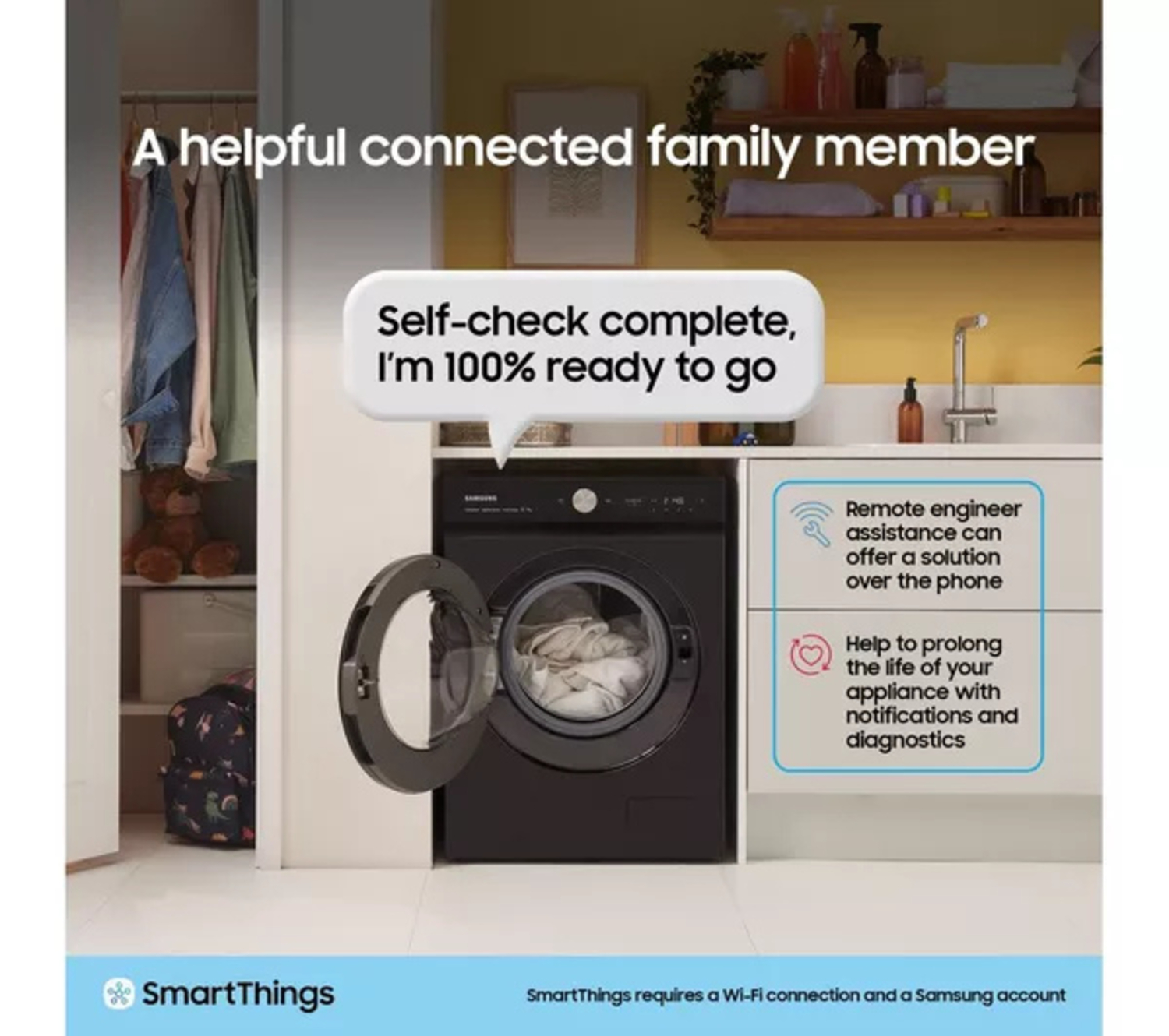 Samsung WW11DG6B25LEU1 washing Machine 11kg 1400 spin  thumbnail image