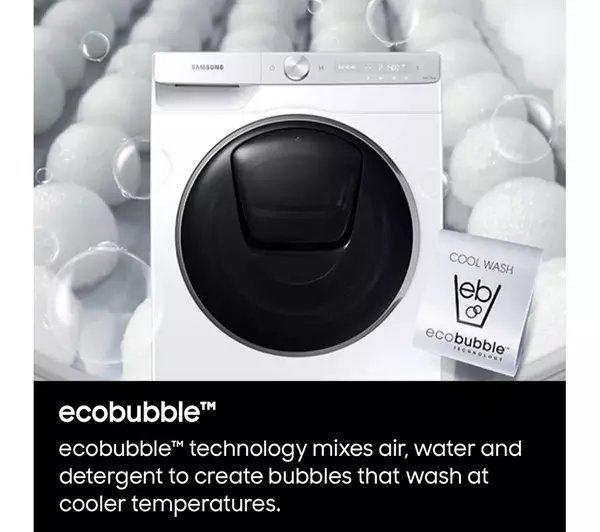 Samsung WW90CGC04DABEU 9kg 1400 Spin Washing Machine - Black thumbnail image