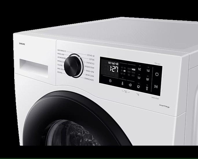 Samsung WW90CGC04DAEEU 9kg 1400rpm Freestanding Washing Machine - White thumbnail image