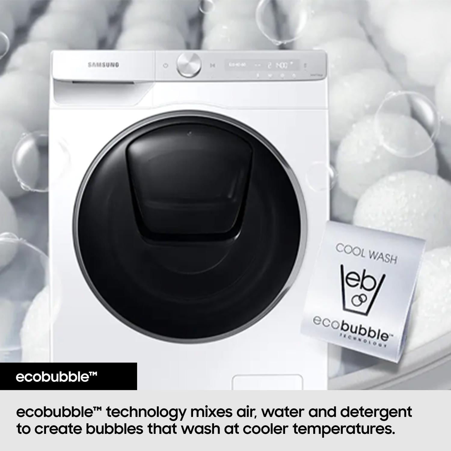 Samsung WW90DG6U85LEU1 9kg 1400 Spin Washing Machine - White thumbnail image