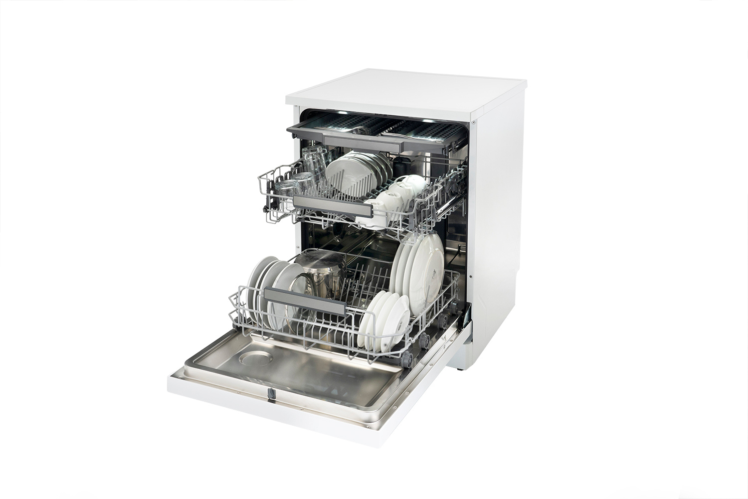 Schonhaus DWSF0115FSBW Full Size Freestanding Dishwasher - White thumbnail image