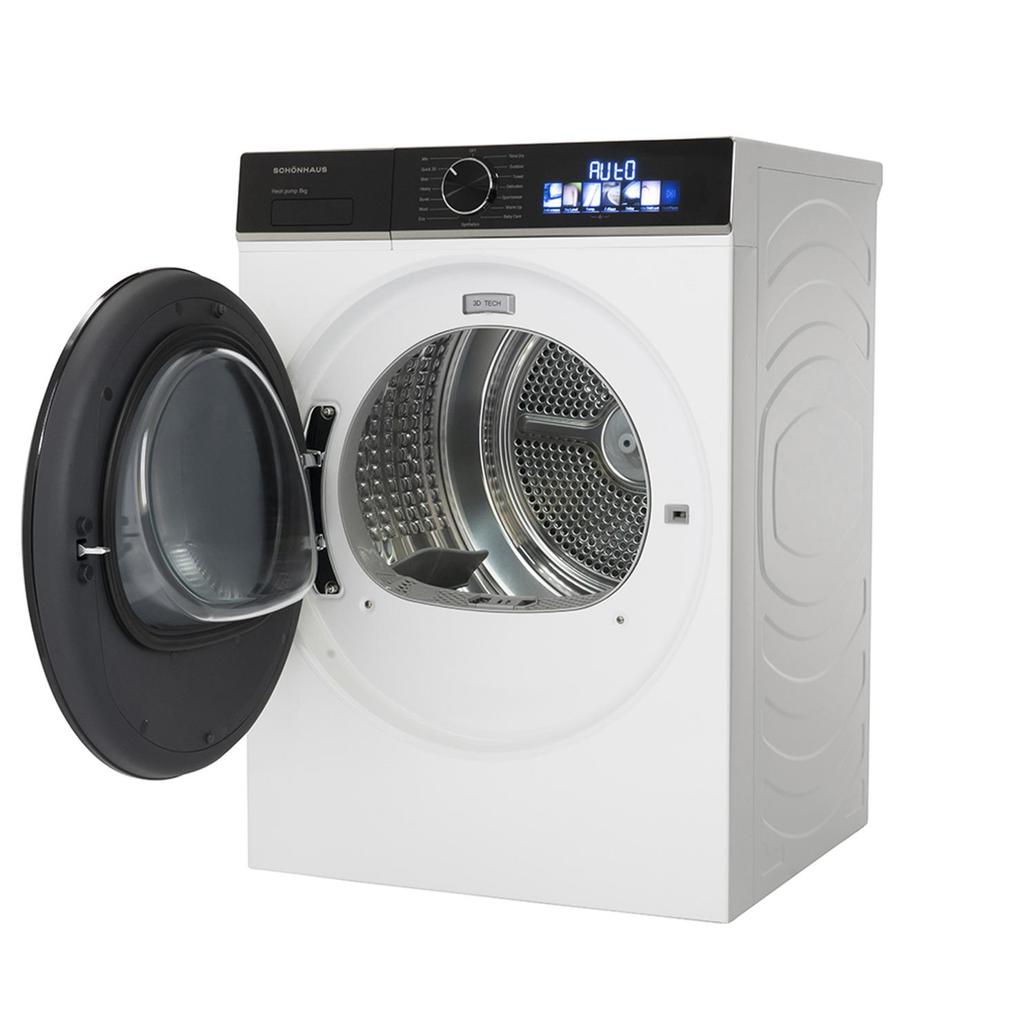 Schonhaus TDSHF018A3W 8kg Heat Pump Tumble Dryer thumbnail image