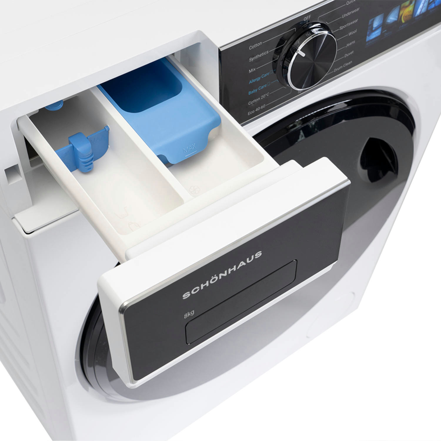 Schonhaus WMSF01814AW 8kg 1400 Spin Washing Machine thumbnail image