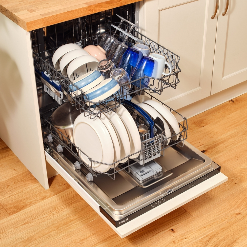 Sensis DWBI0213FSDWA Integrated Dishwasher - White - 13 Place Settings thumbnail image