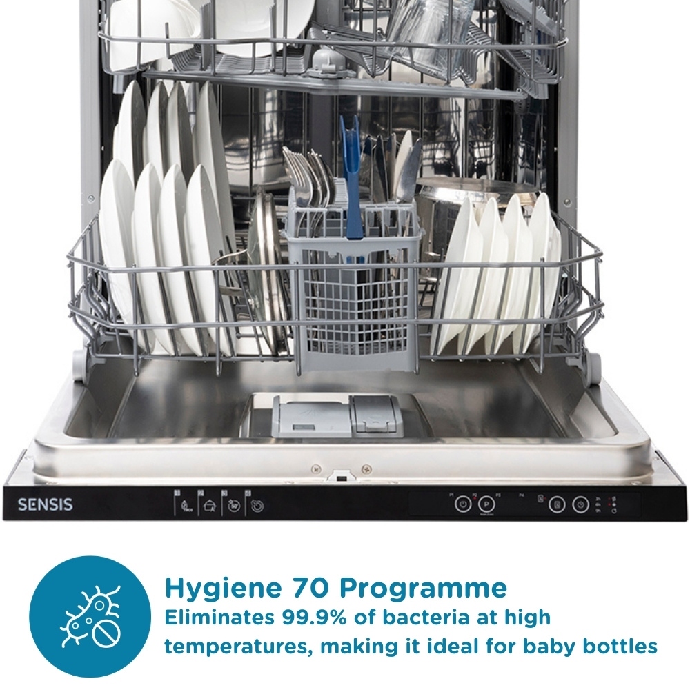 Sensis DWBI0213FSDWA Integrated Dishwasher - White - 13 Place Settings thumbnail image