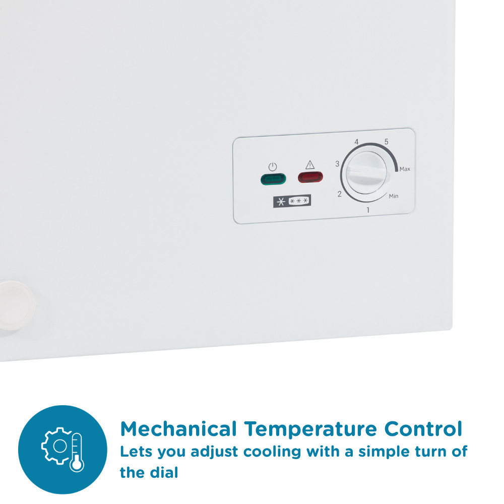 Sensis RFCHT01F196EW 196 litre Chest Freezer - White thumbnail image
