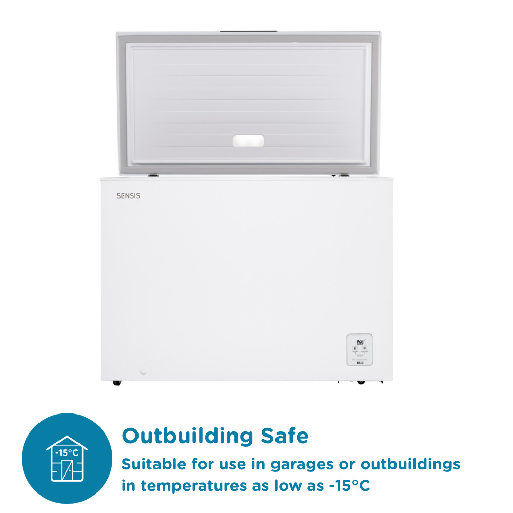 Sensis RFCHT01F300EW 300 litre Chest Freezer - White thumbnail image