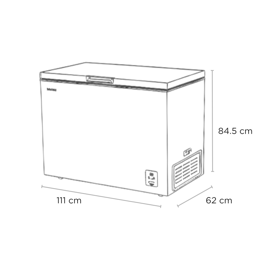 Sensis RFCHT01F300EW 300 litre Chest Freezer - White thumbnail image