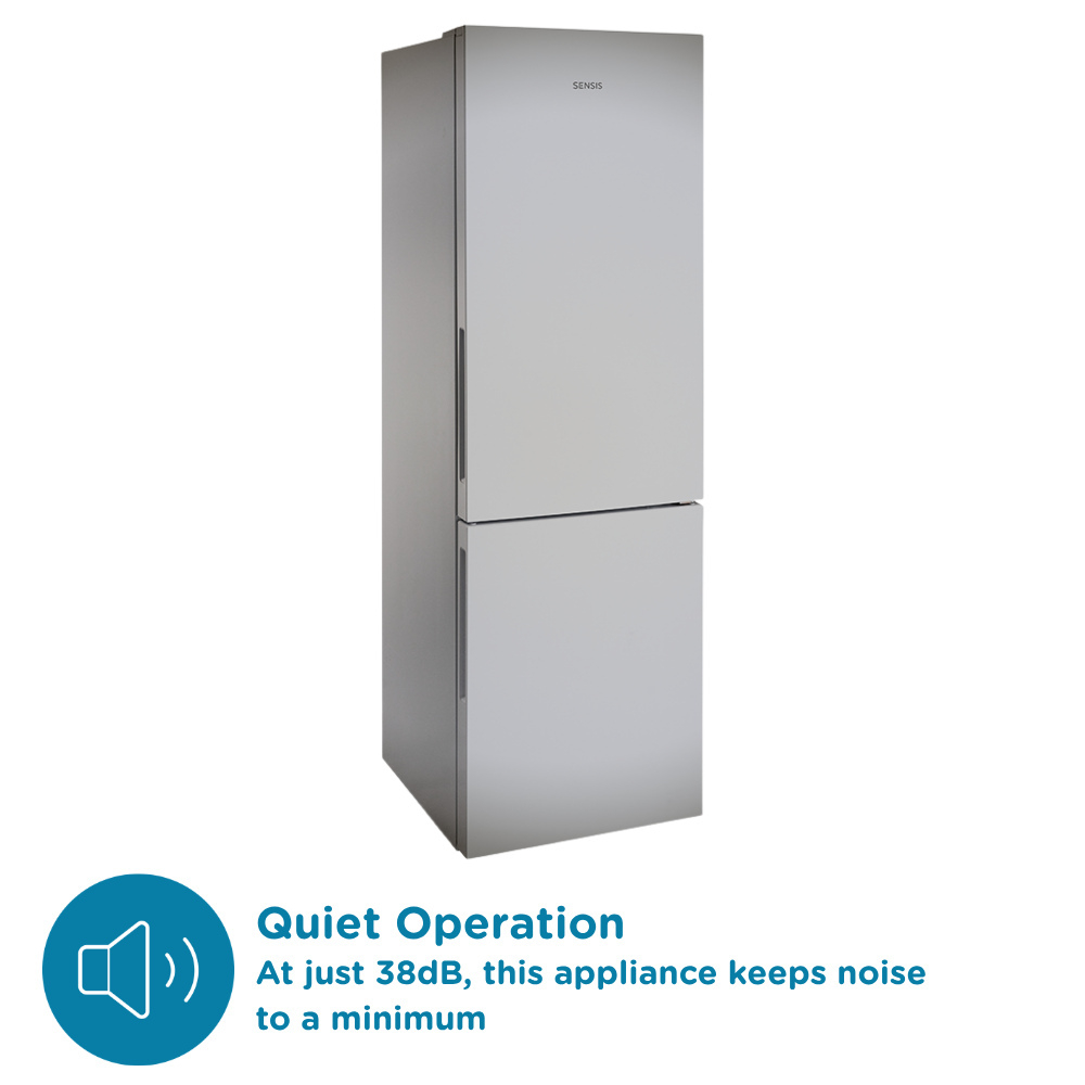 Sensis RFCMF0154ES 54cm Total No Frost Fridge Freezer - Silver thumbnail image