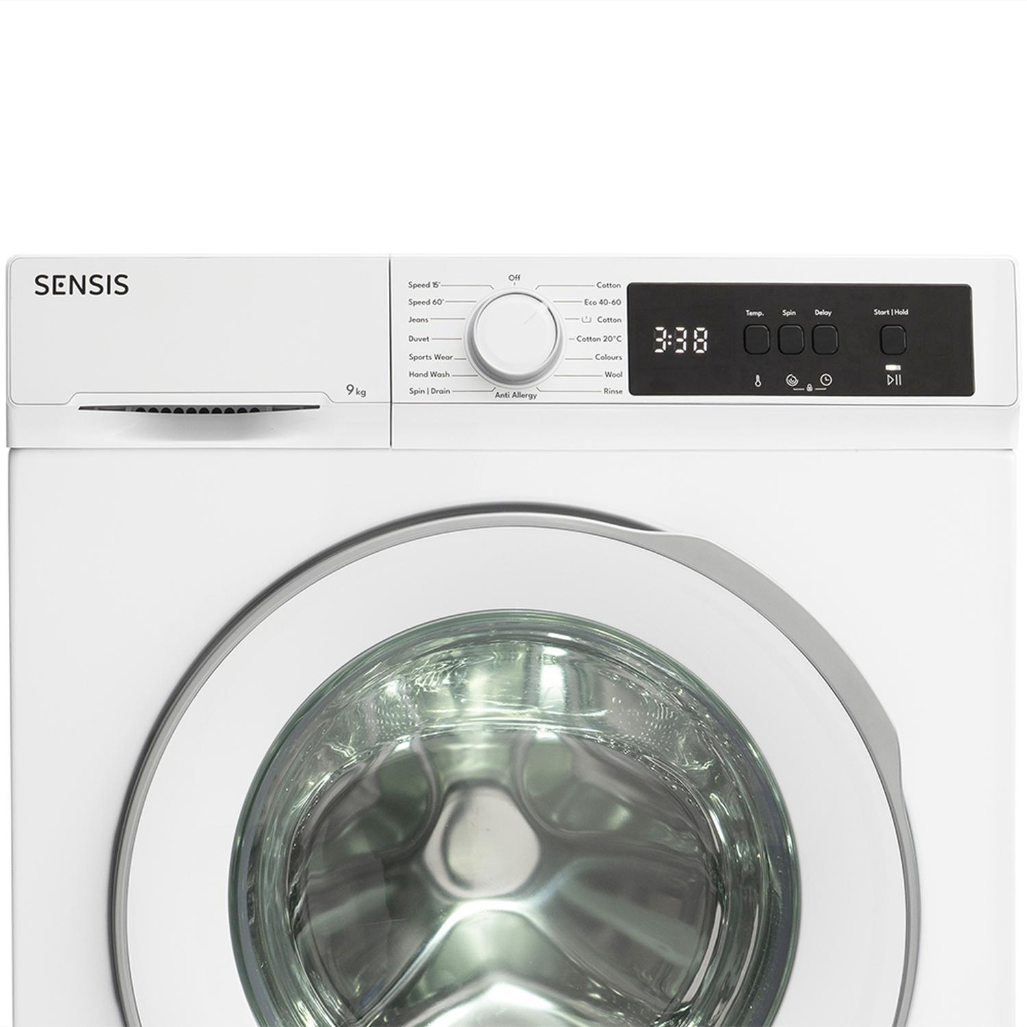 Sensis WMF01914AW 9kg 1400 Spin Washing Machine thumbnail image