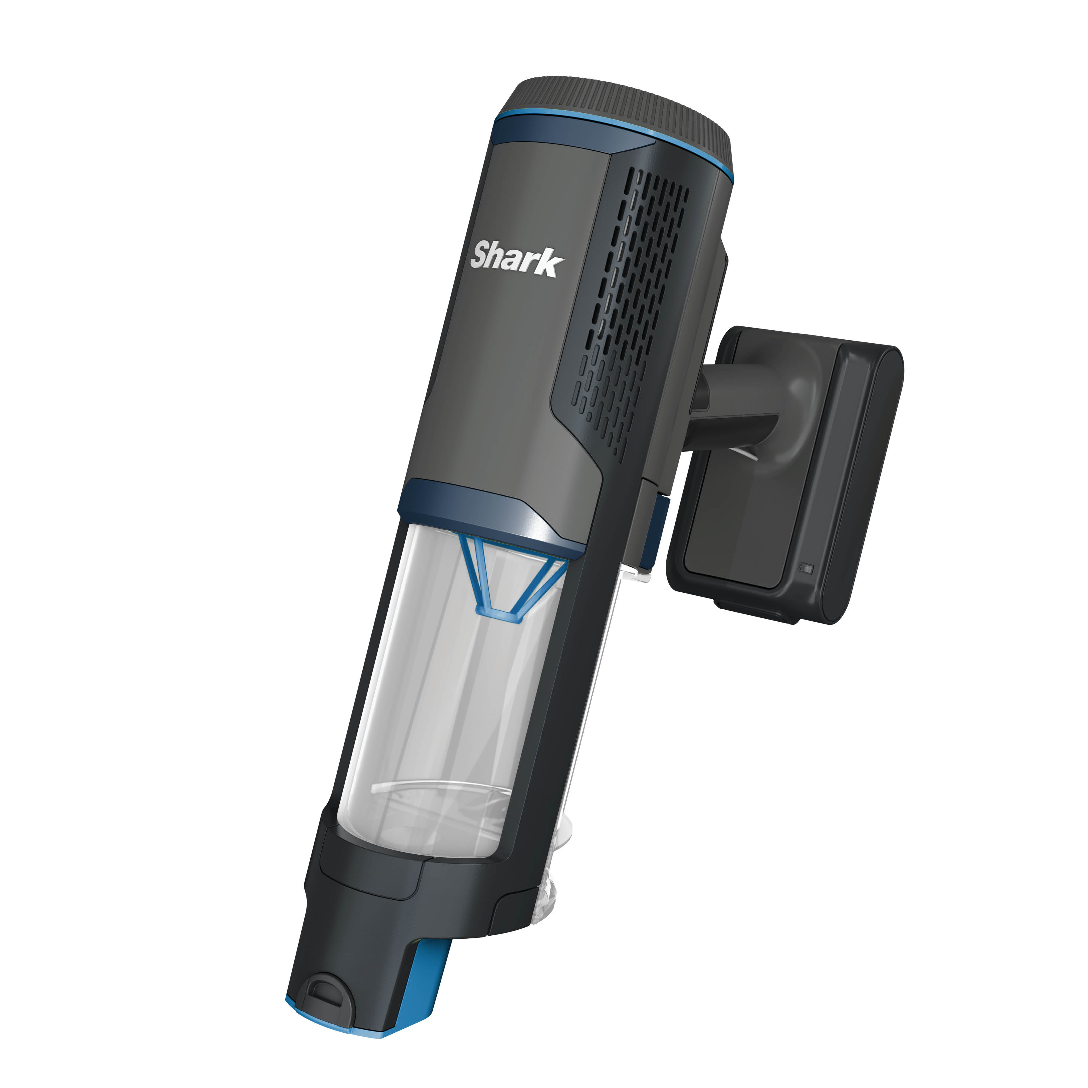 Shark BH102UK PowerBoost Pet Handheld Vacuum - 40 Minutes Run Time - Charcoal with Blue thumbnail image