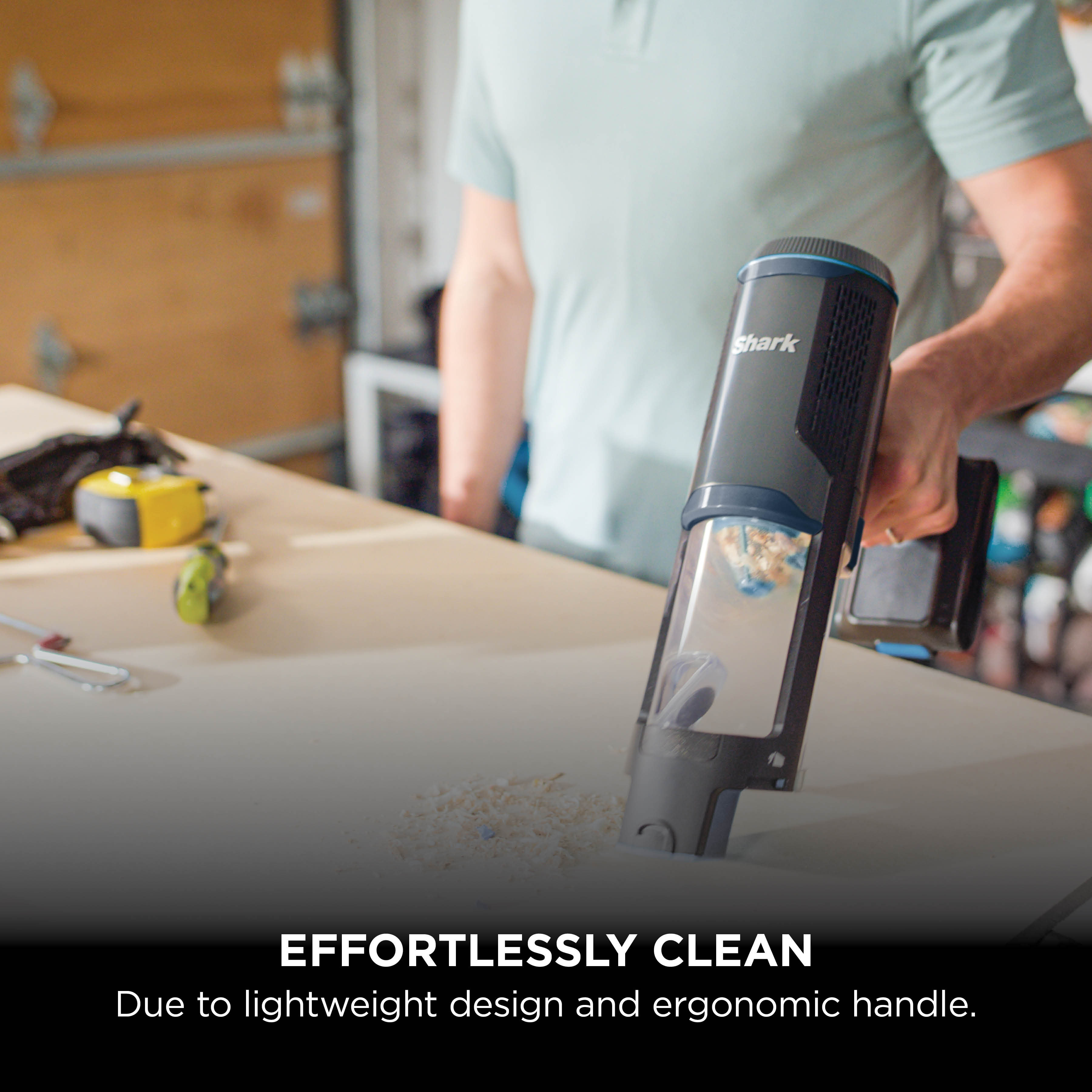 Shark BH102UK PowerBoost Pet Handheld Vacuum - 40 Minutes Run Time - Charcoal with Blue thumbnail image