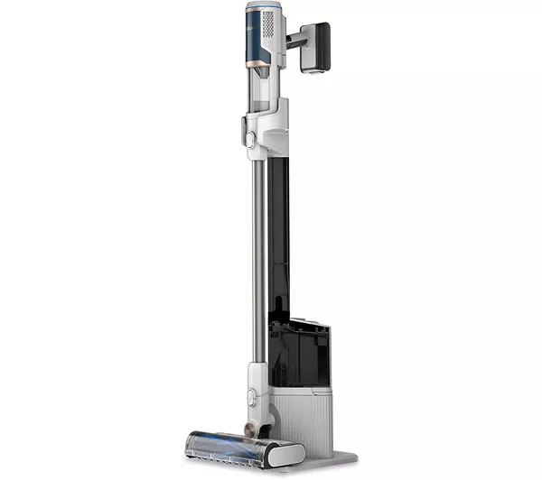 Shark BU3521UK Clean & Empty Cordless Vacuum Cleaner & Auto-Empty System - 40 Minutes Run Time - White thumbnail image