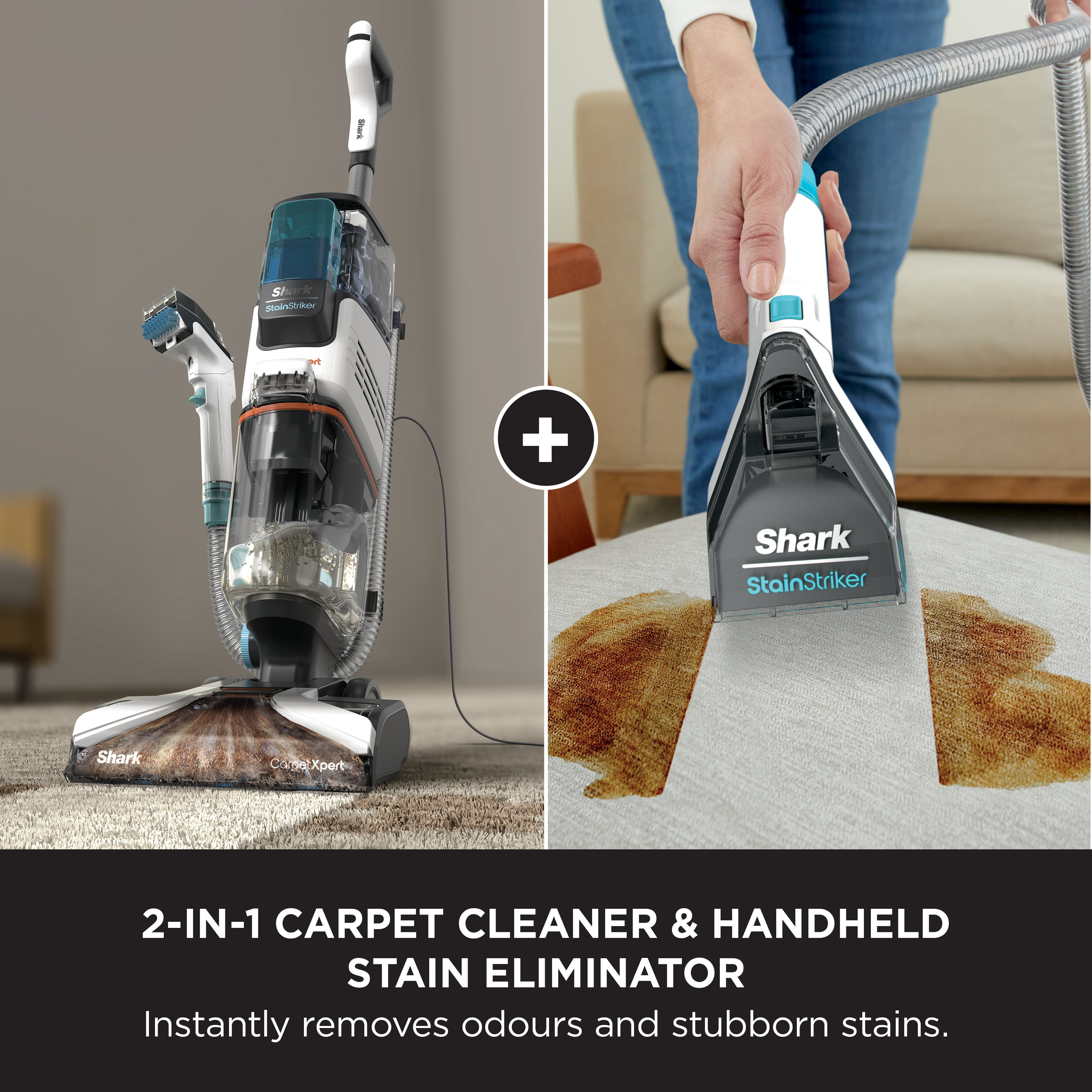Shark EX200UK CarpetXpert Deep Carpet Cleaner with Built-In StainStriker thumbnail image