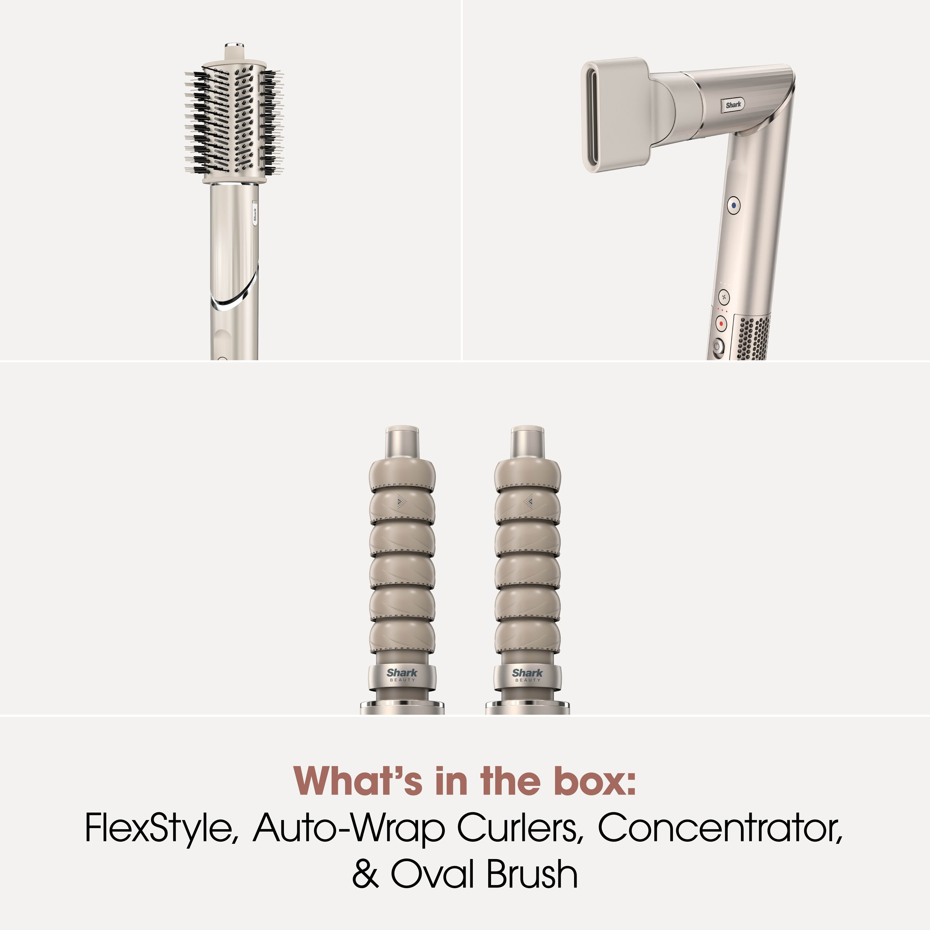 Shark HD426SLUK FlexStyle Air Styler & Hair Dryer for Straight & Wavy Hair - 3 Attachments - Stone thumbnail image