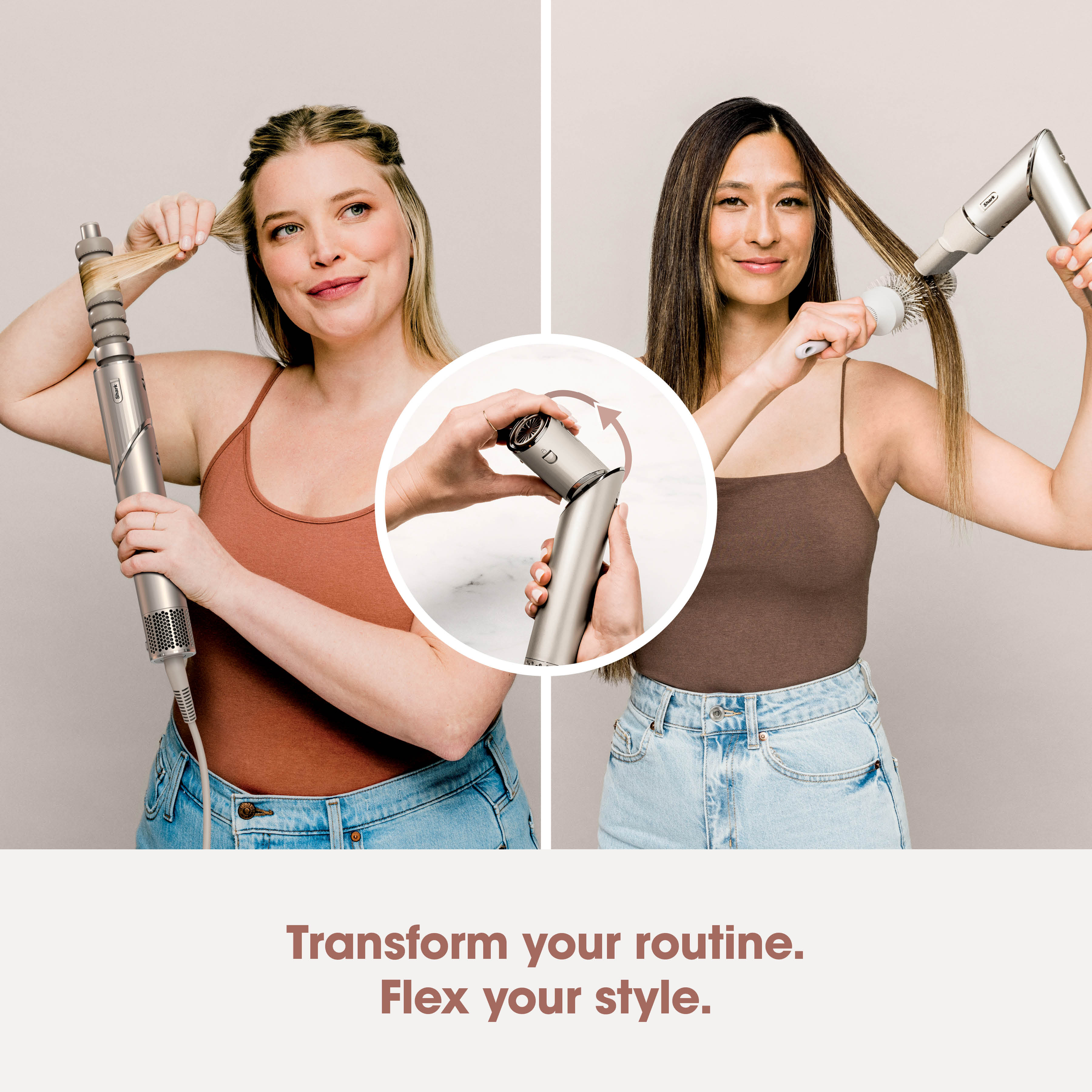 Shark HD436SLUK FlexStyle Air Styler & Hair Dryer for Straight & Wavy Hair  thumbnail image