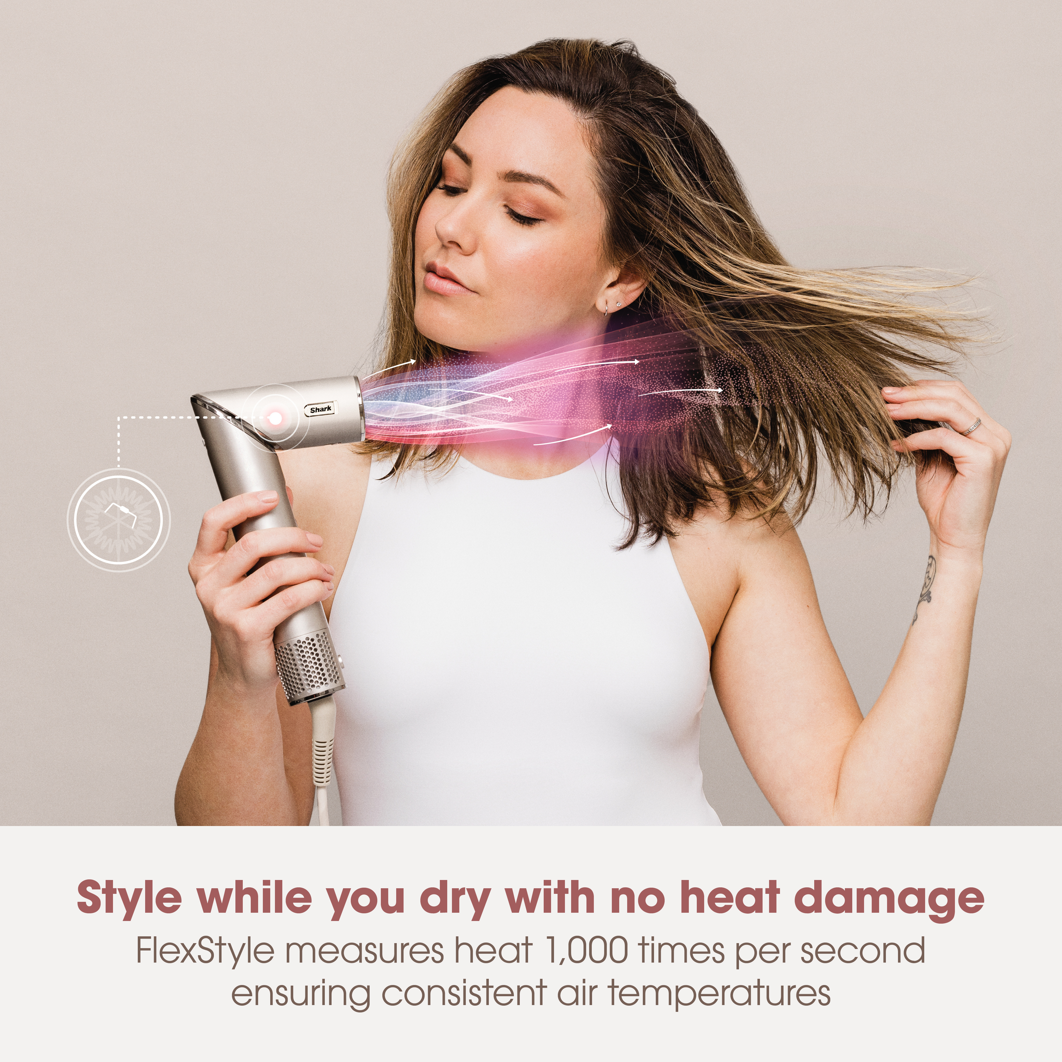 Shark HD436SLUK FlexStyle Air Styler & Hair Dryer for Straight & Wavy Hair  thumbnail image