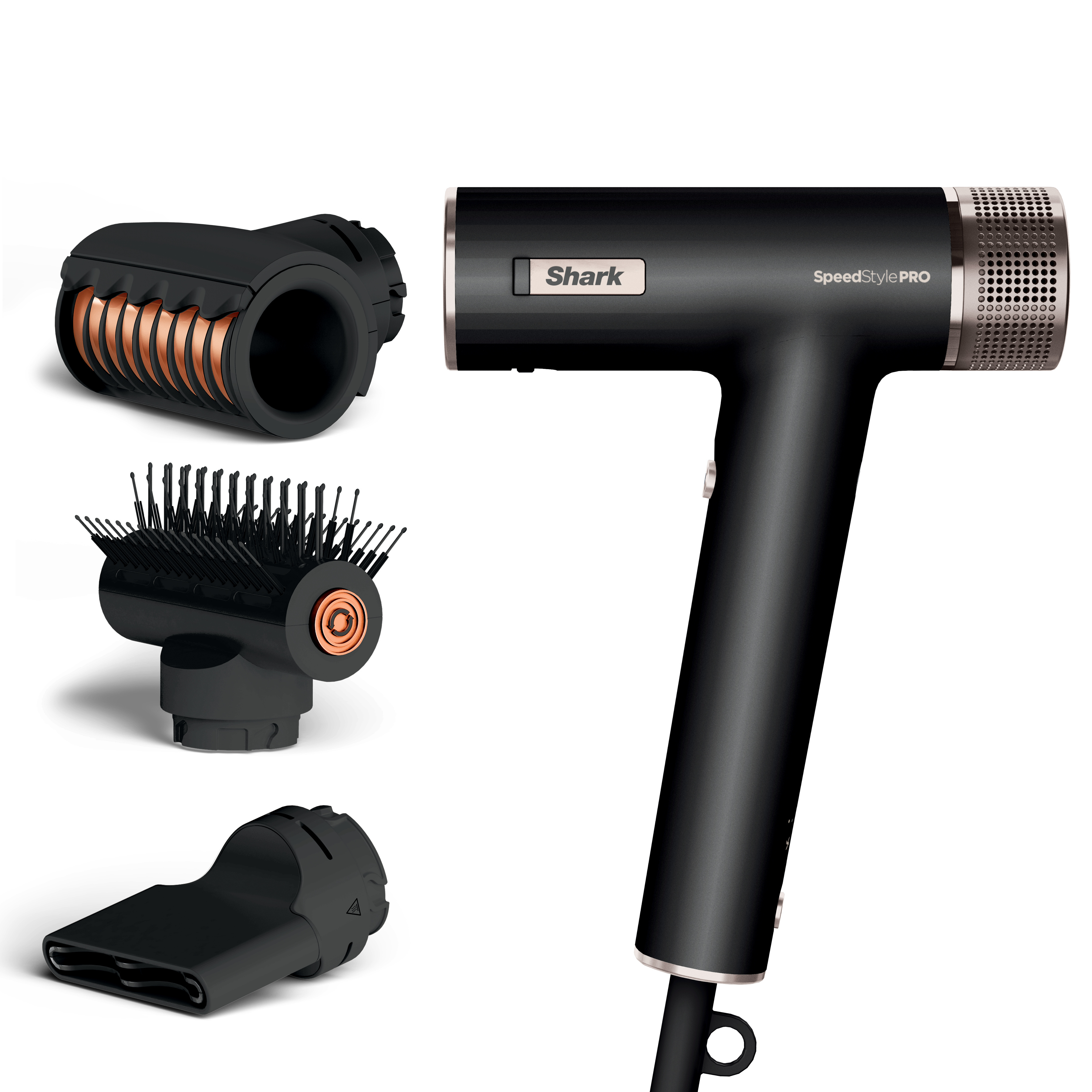 Shark HD731UK SpeedStyle Pro 3-in-1 High-Velocity Hair Dryer System - Black thumbnail image