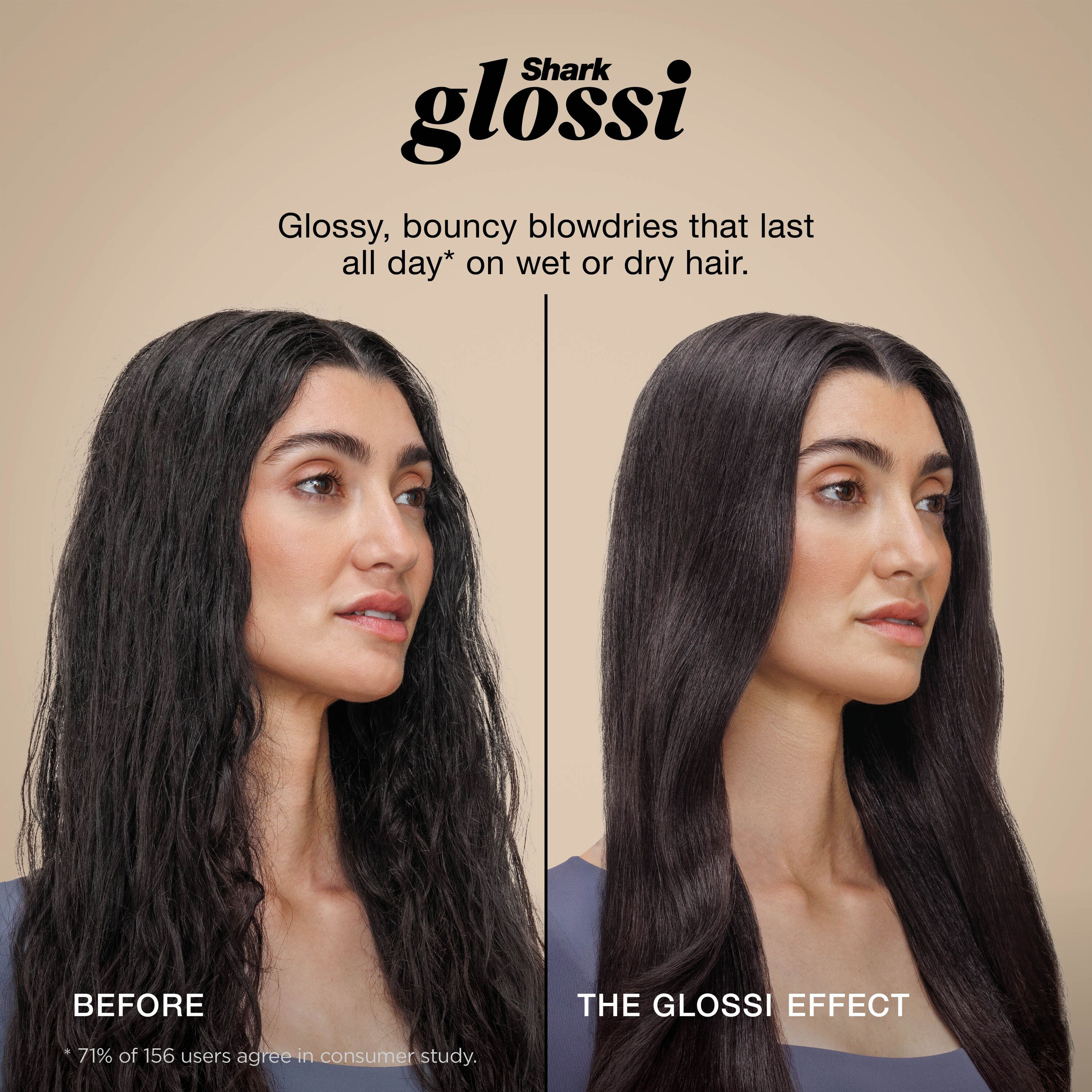 Shark HT302UKPK Glossi 2-in-1 Hot Brush and Air Glosser - Pink thumbnail image