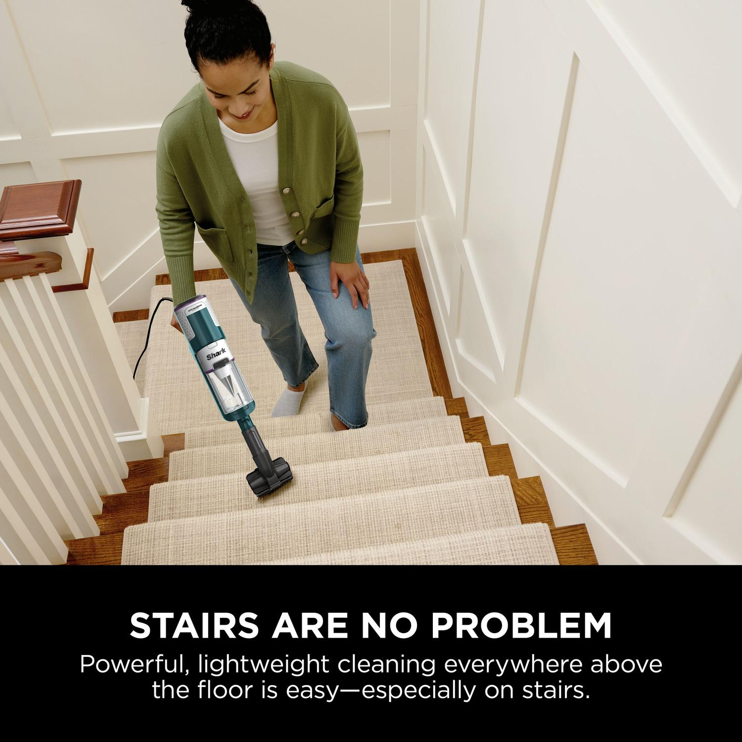 Shark HZ4000UKT PowerDetect Corded Stick Vacuum Cleaner - Dark Teal thumbnail image