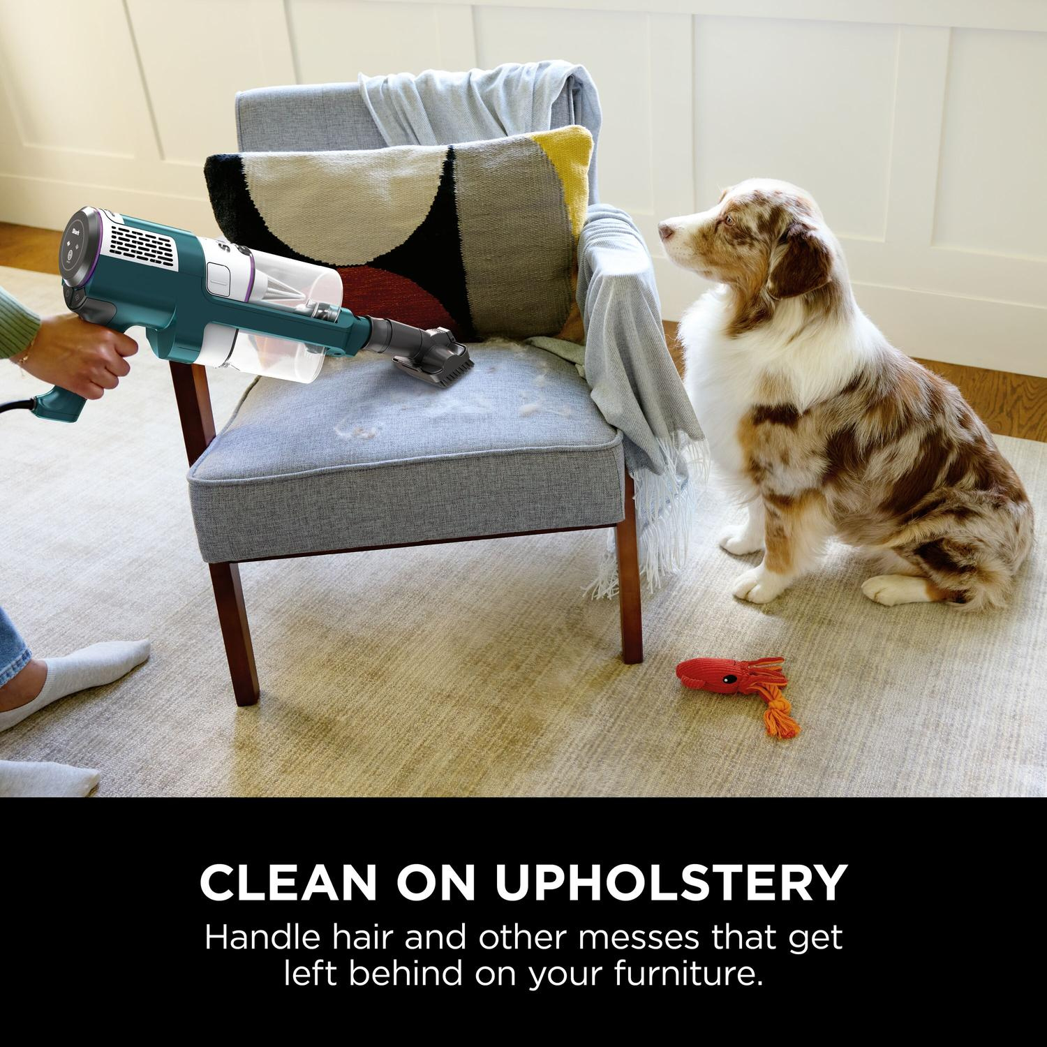 Shark HZ4000UKT PowerDetect Corded Stick Vacuum Cleaner - Dark Teal thumbnail image