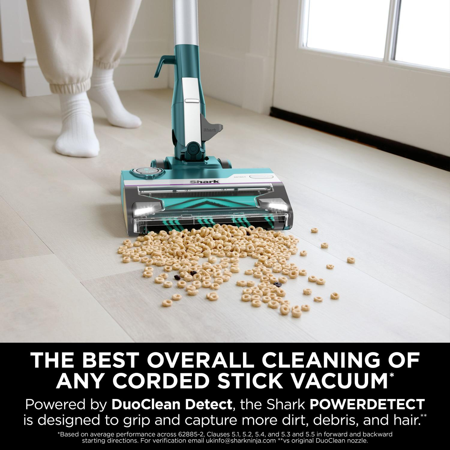 Shark HZ4000UKT PowerDetect Corded Stick Vacuum Cleaner - Dark Teal thumbnail image
